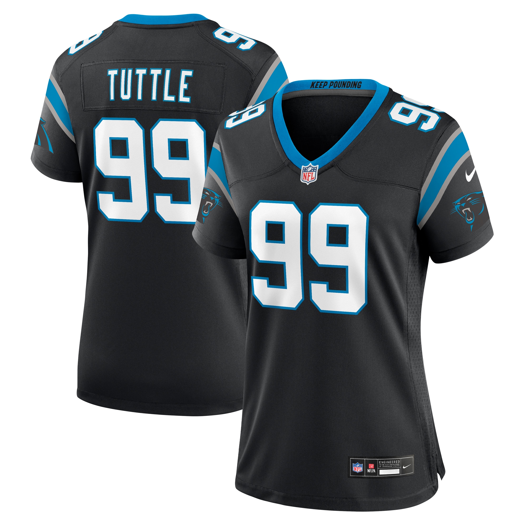 Shy Tuttle Carolina Panthers Game Jersey - Women's