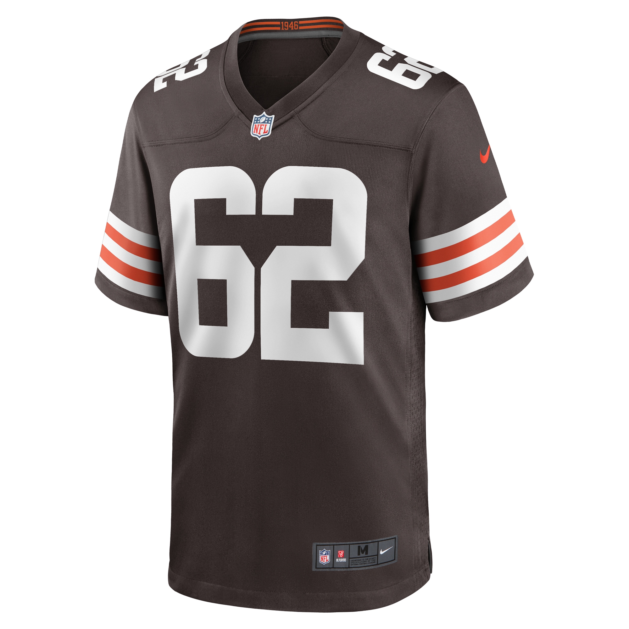 Alternative view of Siaki Ika Cleveland Browns Game Jersey - Men's