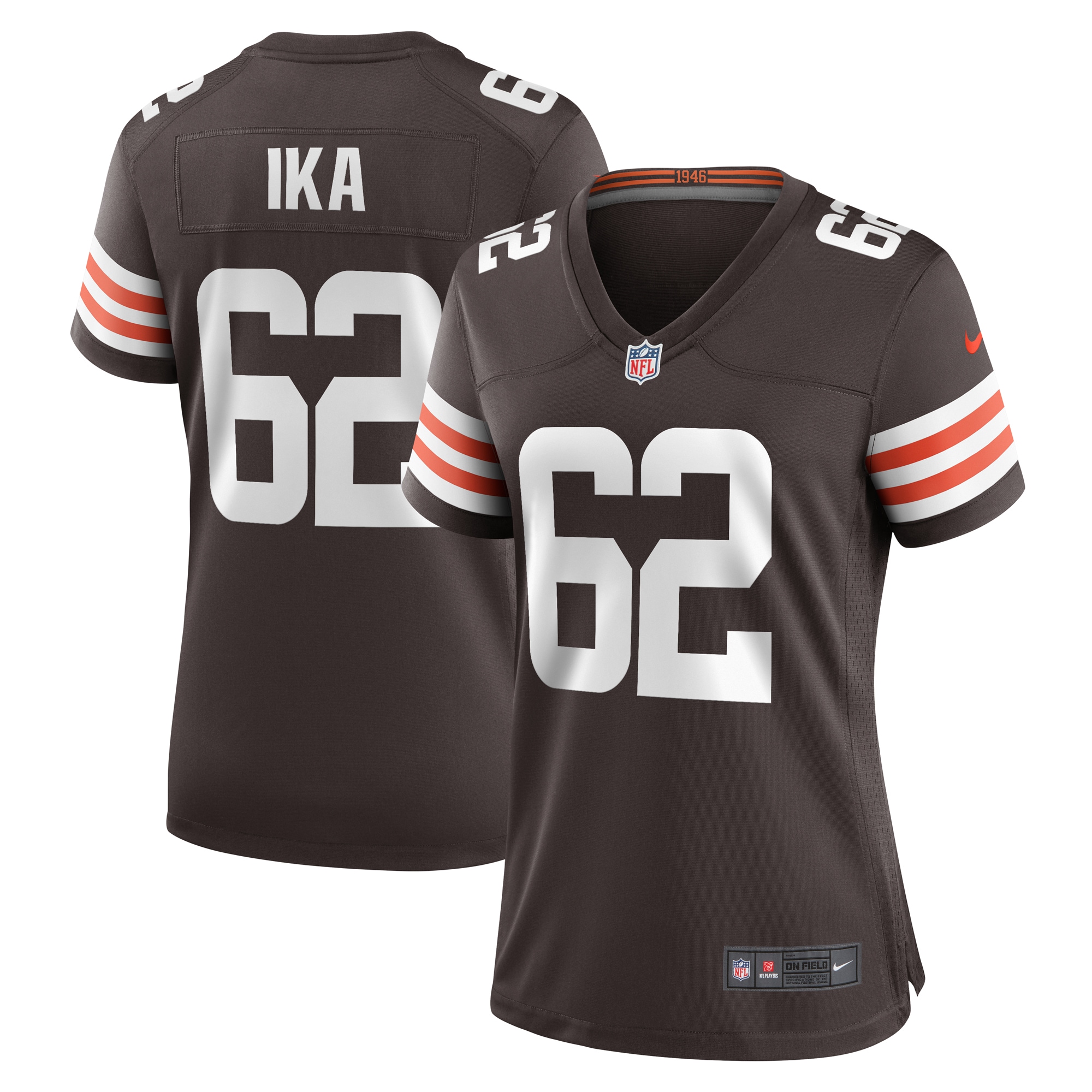 Siaki Ika Cleveland Browns Game Jersey - Women's