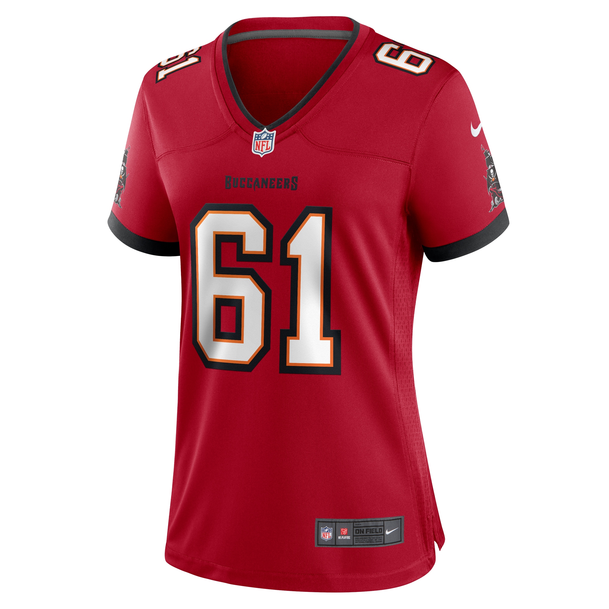 Alternative view of Silas Dzansi Tampa Bay Buccaneers Game Jersey - Women's