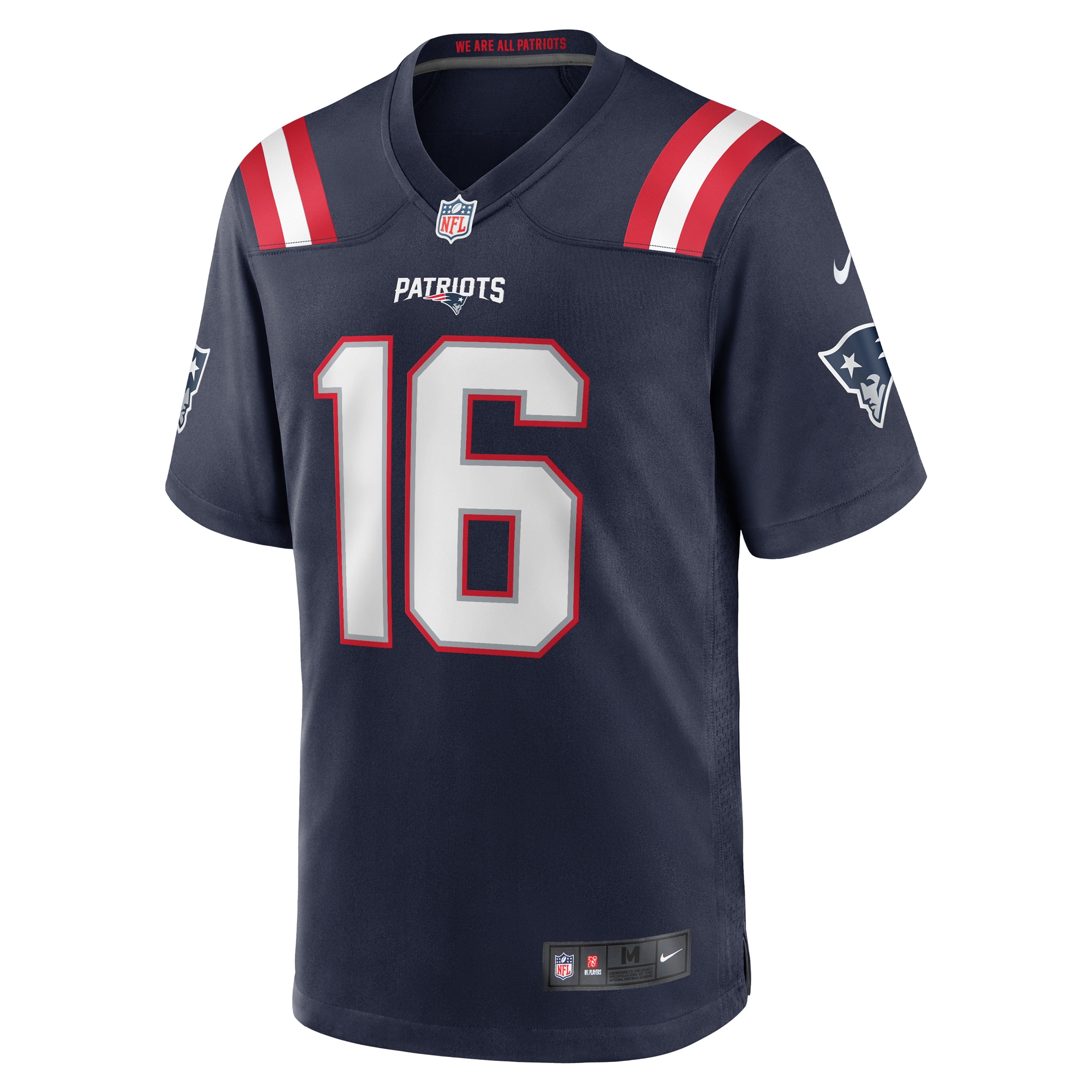 Alternative view of Sione Takitaki New England Patriots Game Jersey - Men's