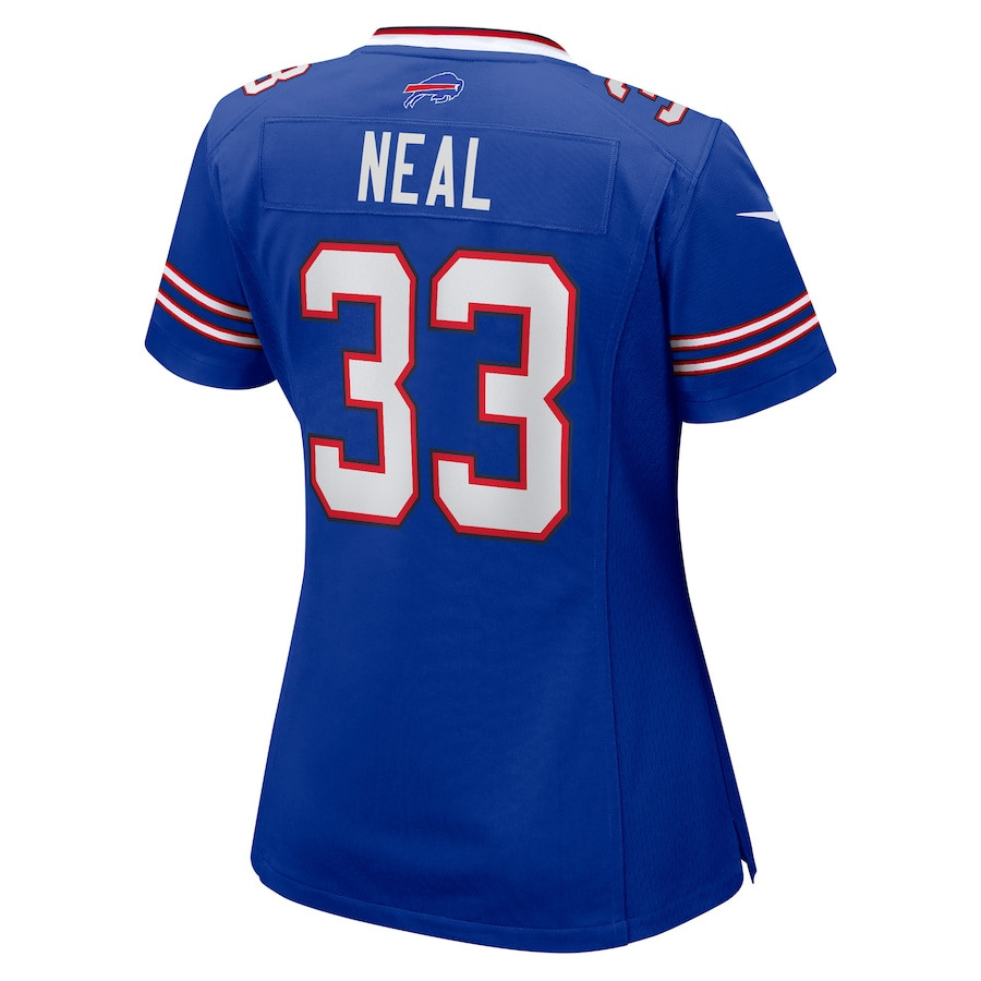Siran Neal #33 Buffalo Bills Game Jersey - Women's | Royal - Image 3
