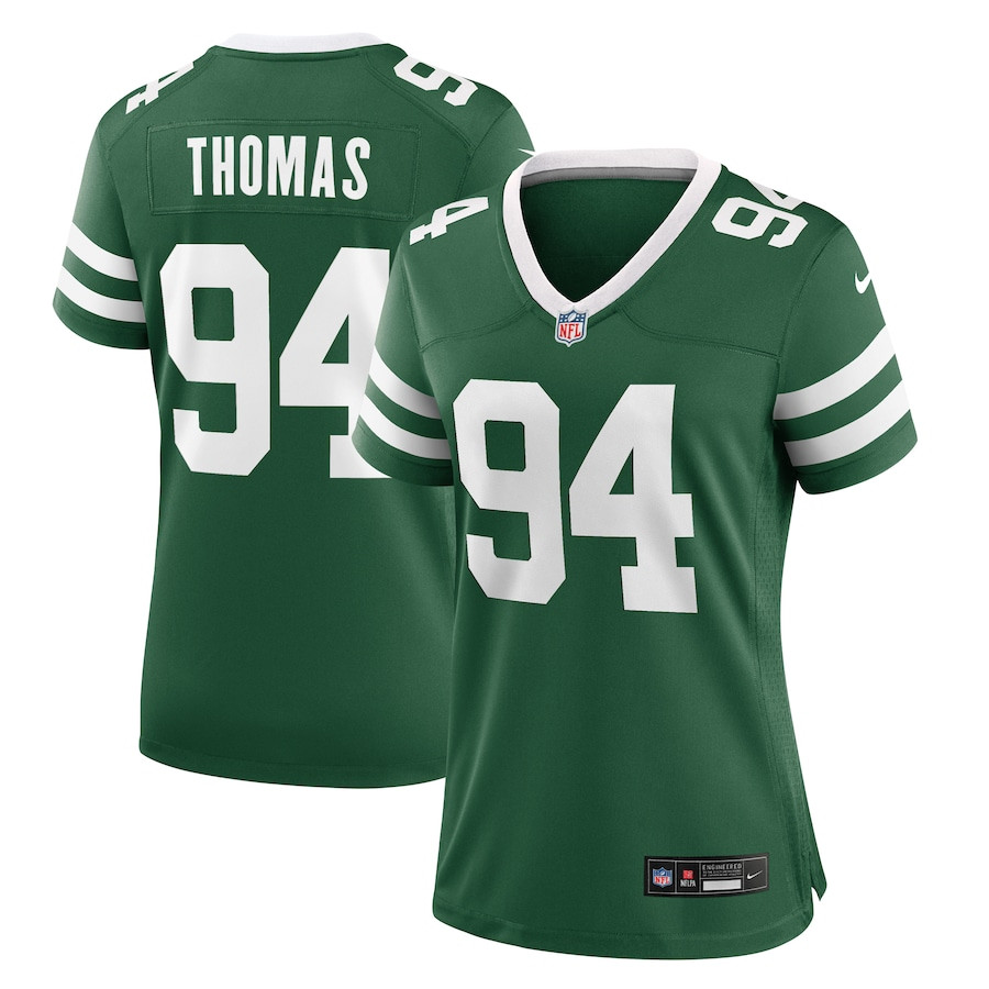Solomon Thomas #94 New York Jets Game Jersey - Women's | Legacy Green