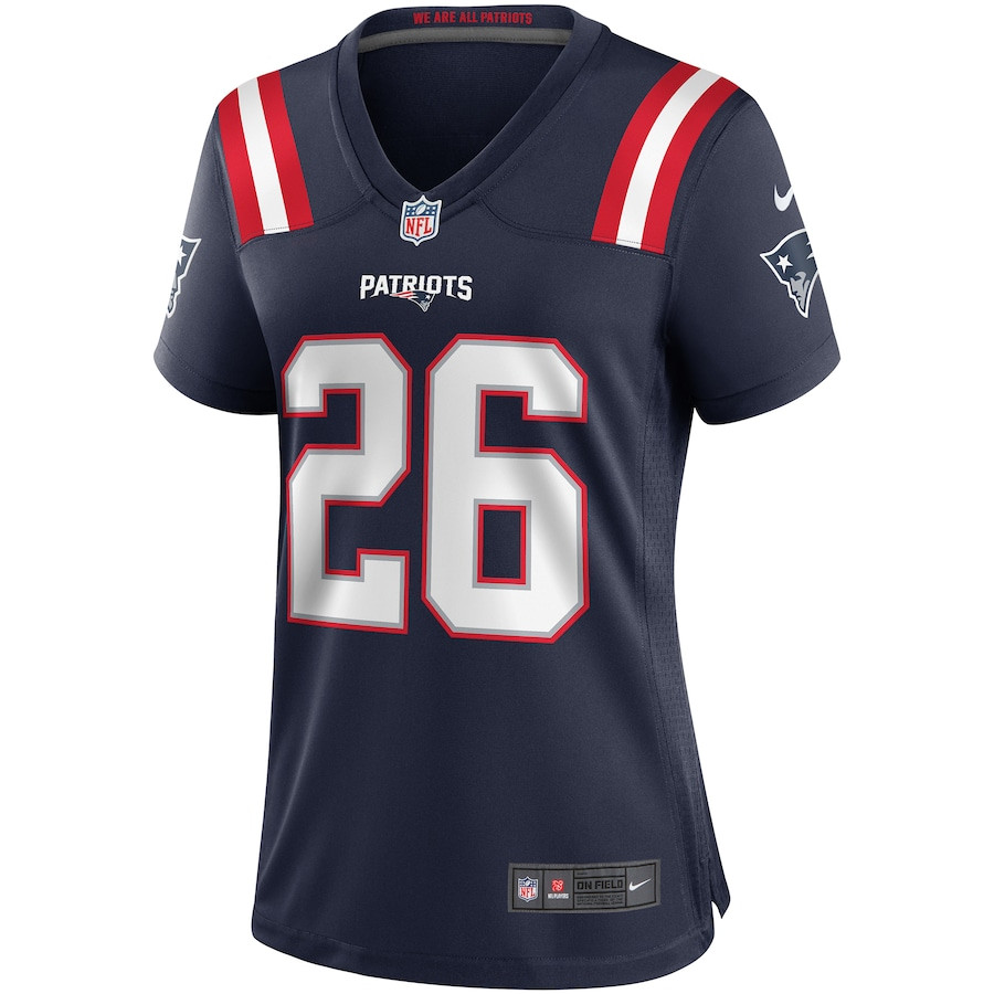 Alternative view of Sony Michel #26 New England Patriots Game Jersey - Women's | Navy