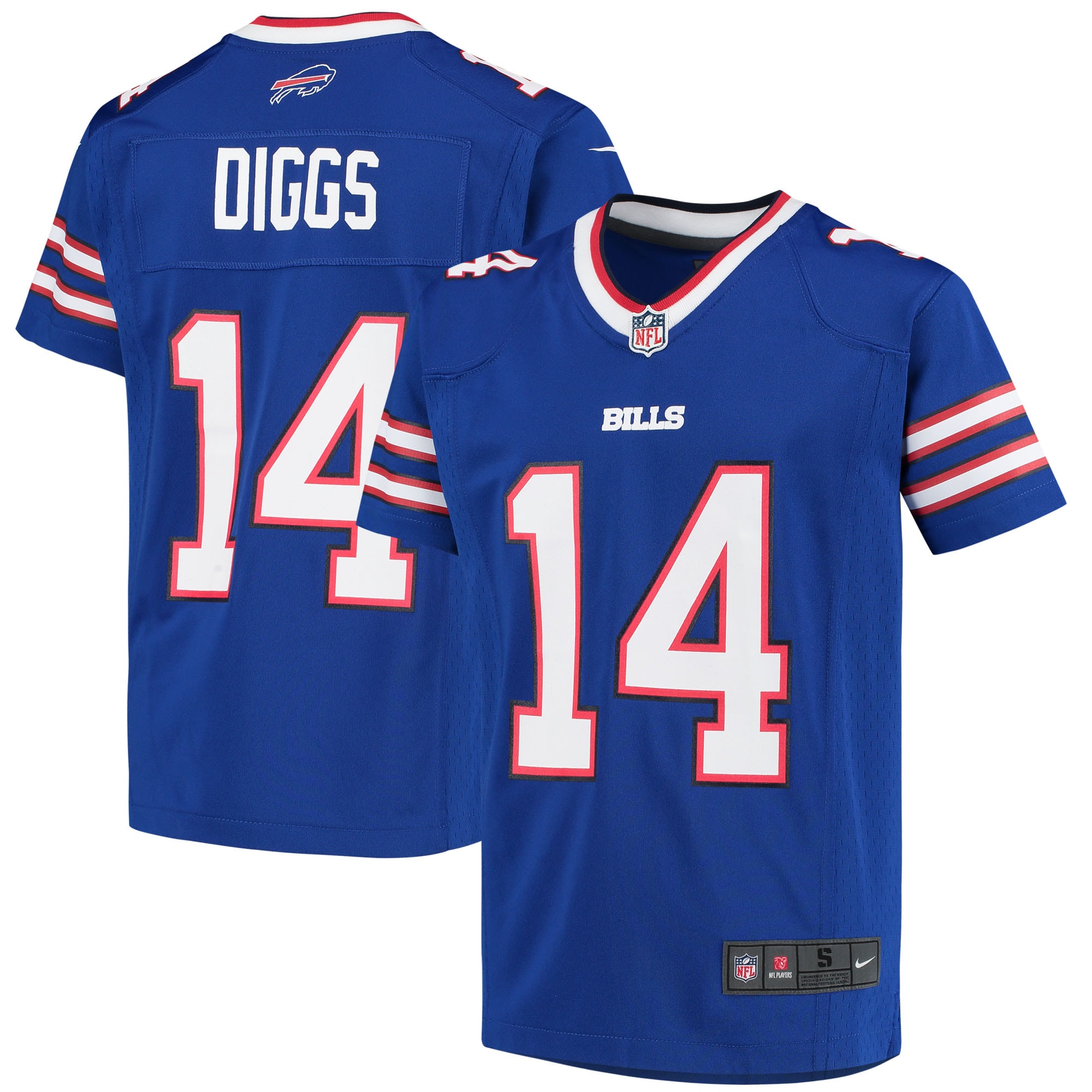 Stefon Diggs Buffalo Bills Game Jersey - Youth