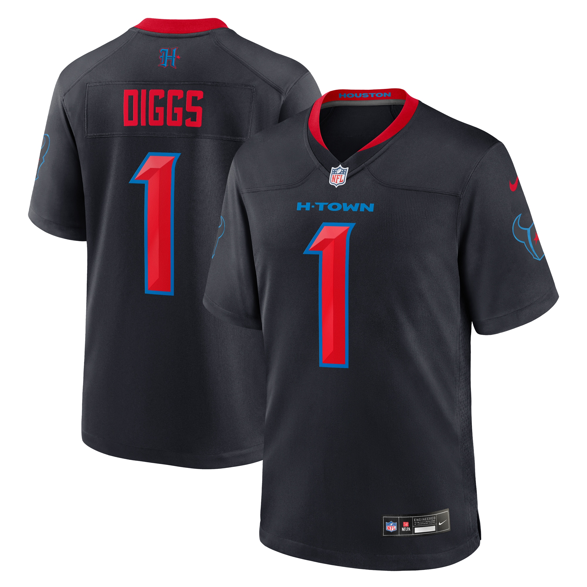 Stefon Diggs Houston Texans Alternate Game Jersey - Men's