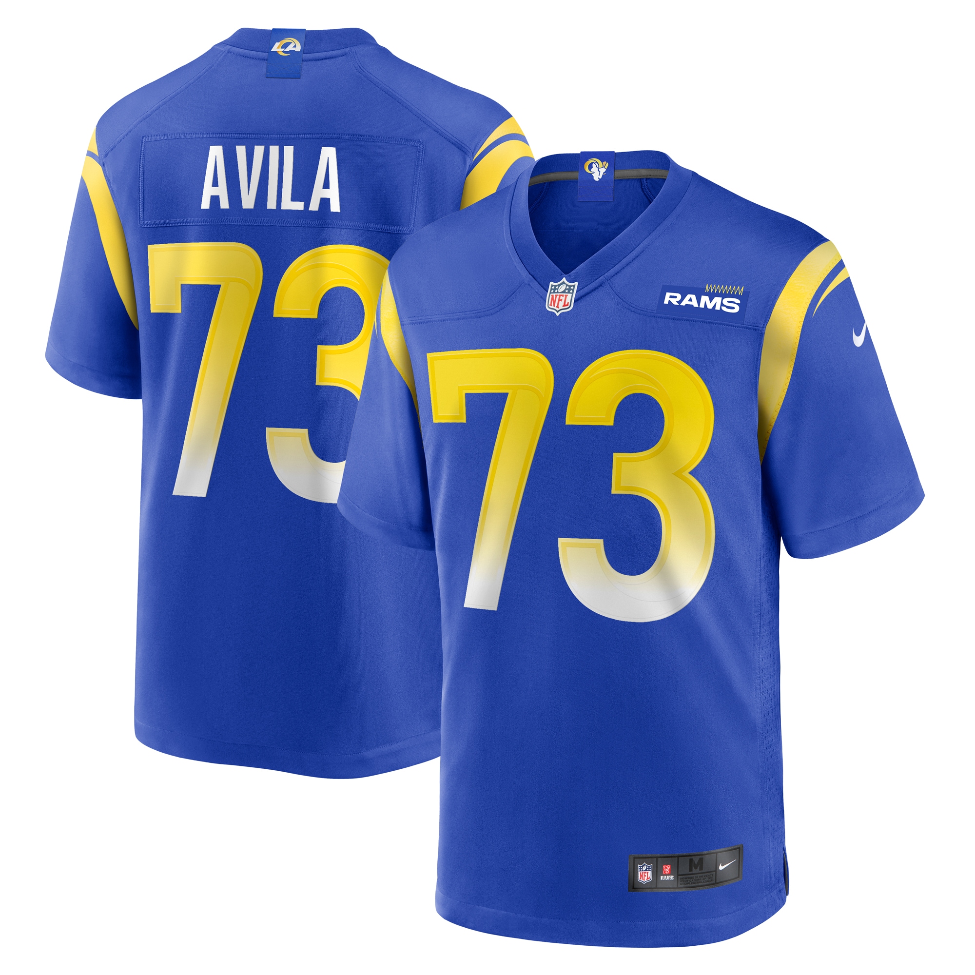 Steve Avila Los Angeles Rams Game Jersey - Men's