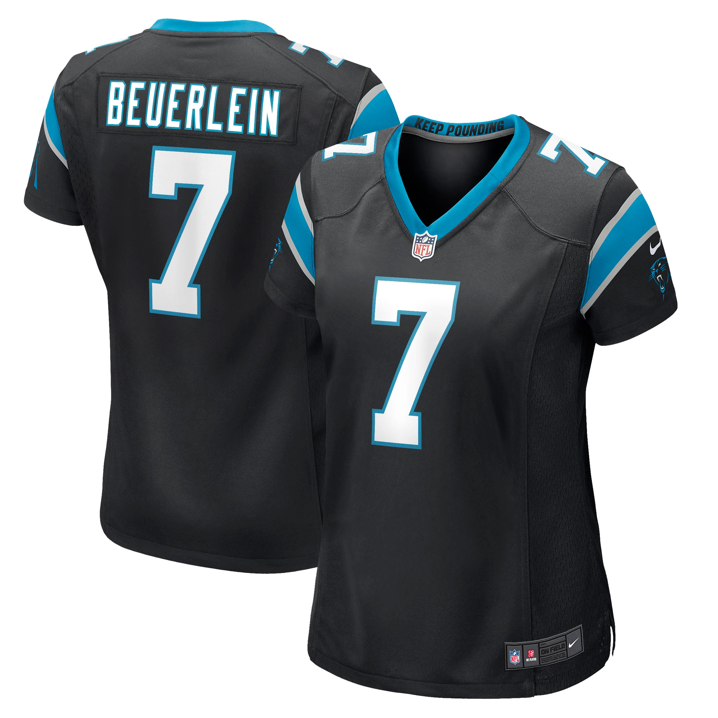 Steve Beuerlein Carolina Panthers Retired Player Game Jersey - Women's