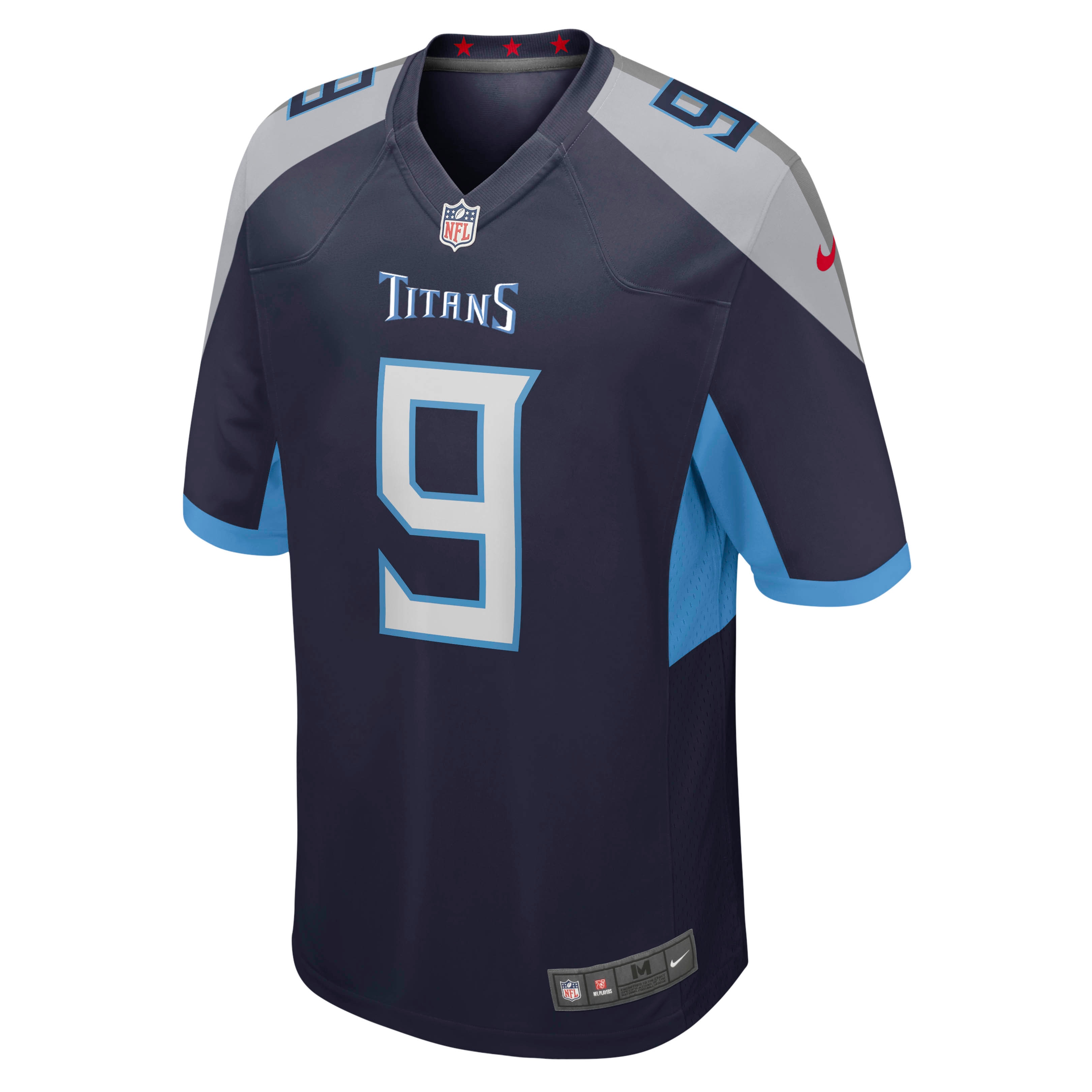 Alternative view of Steve McNair Tennessee Titans Retired Player Game Jersey - Men's