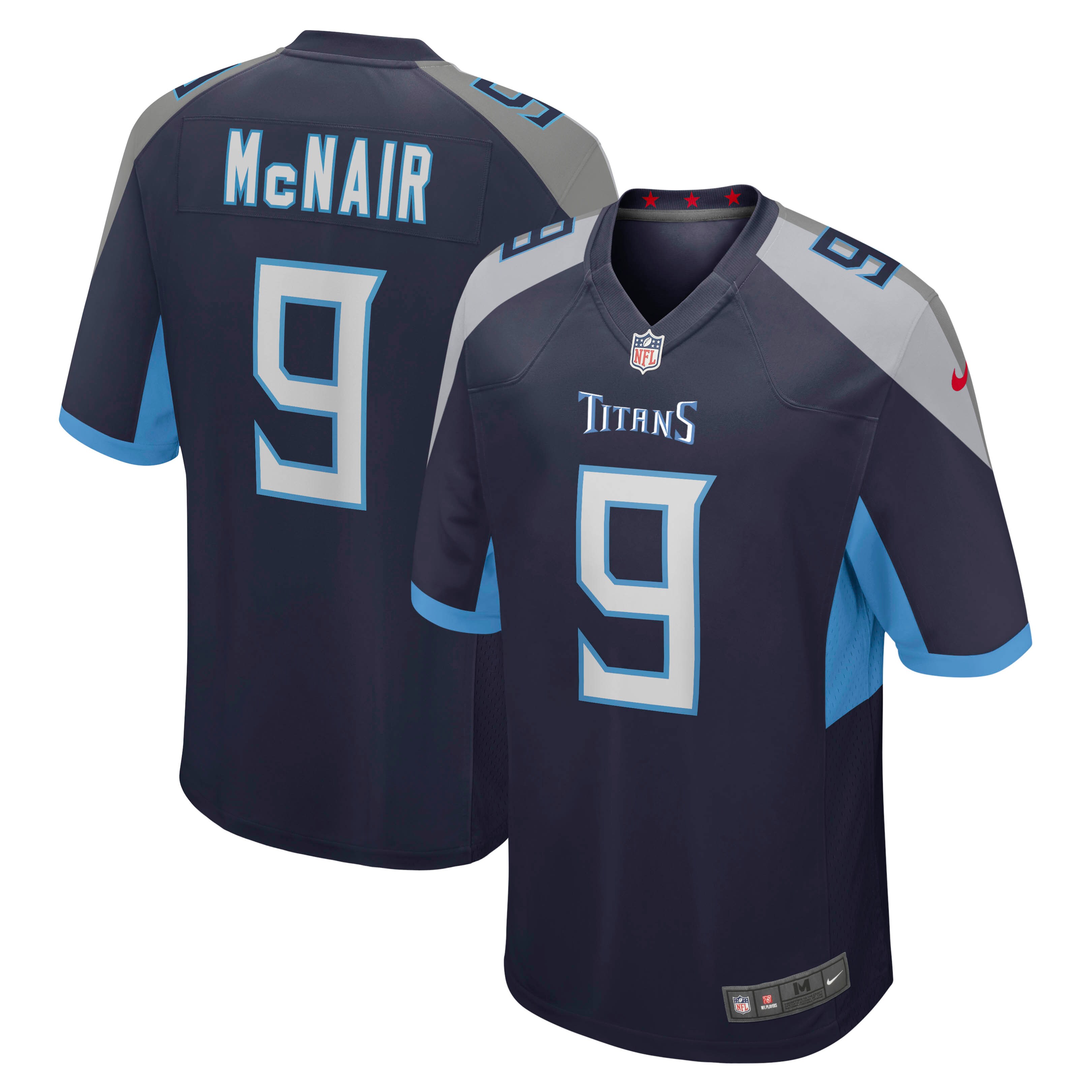 Steve McNair Tennessee Titans Retired Player Game Jersey - Men's