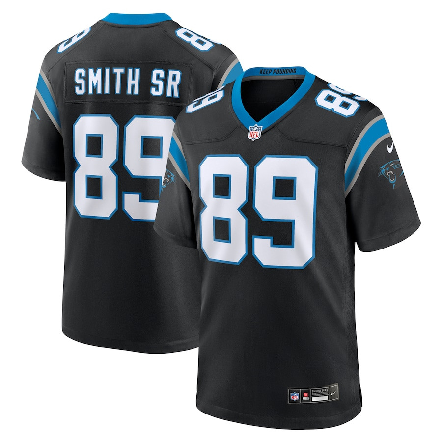 Steve Smith Sr. #89 Carolina Panthers Game Jersey - Men's | Black