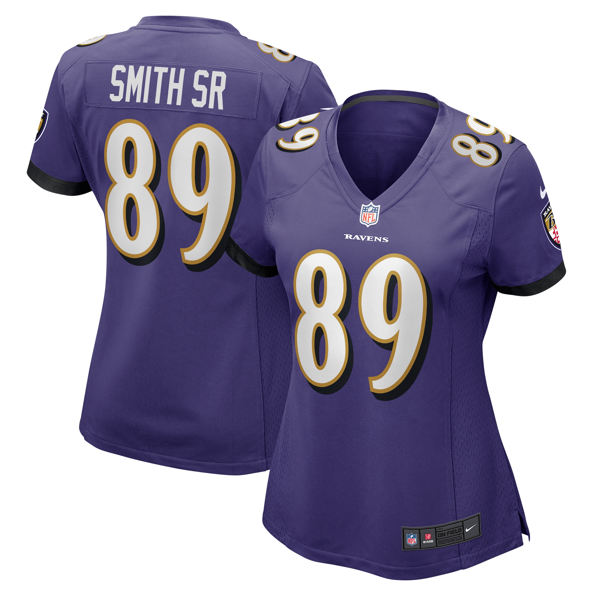 Steve Smith Sr. Baltimore Ravens Retired Player Game Jersey - Women's