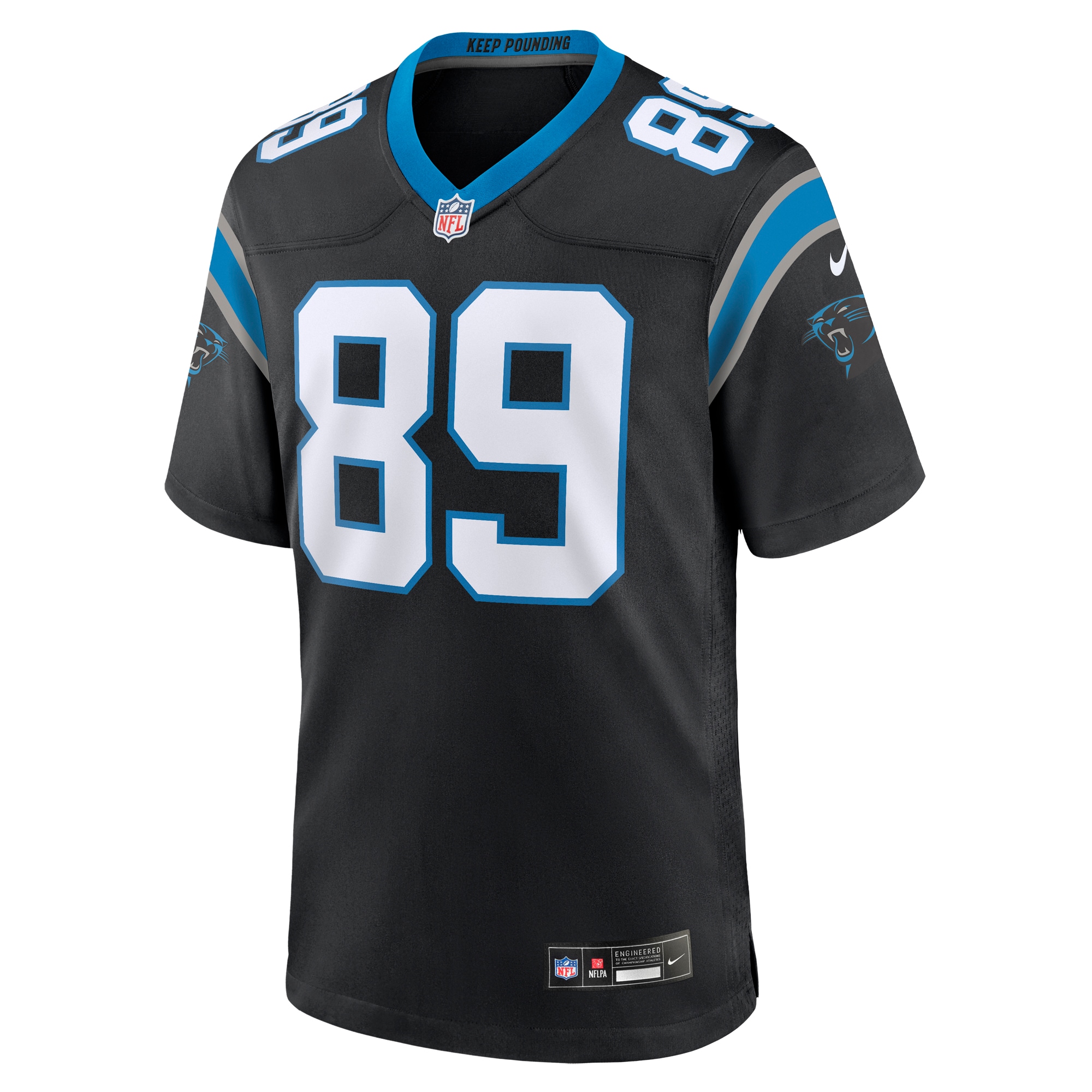 Alternative view of Steve Smith Sr. Carolina Panthers Retired Player Game Jersey - Men's