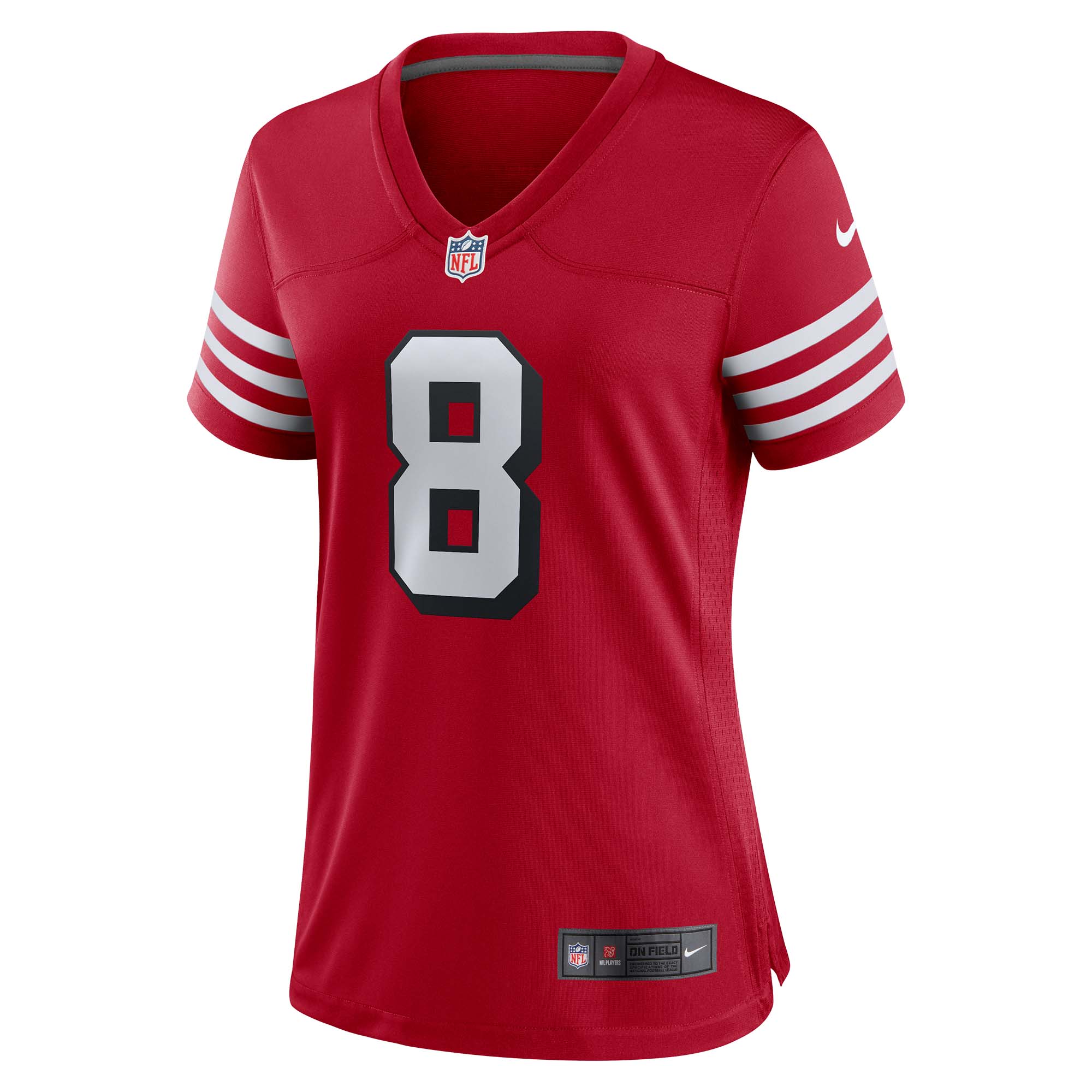 Alternative view of Steve Young San Francisco 49ers Alternate Game Jersey - Women's