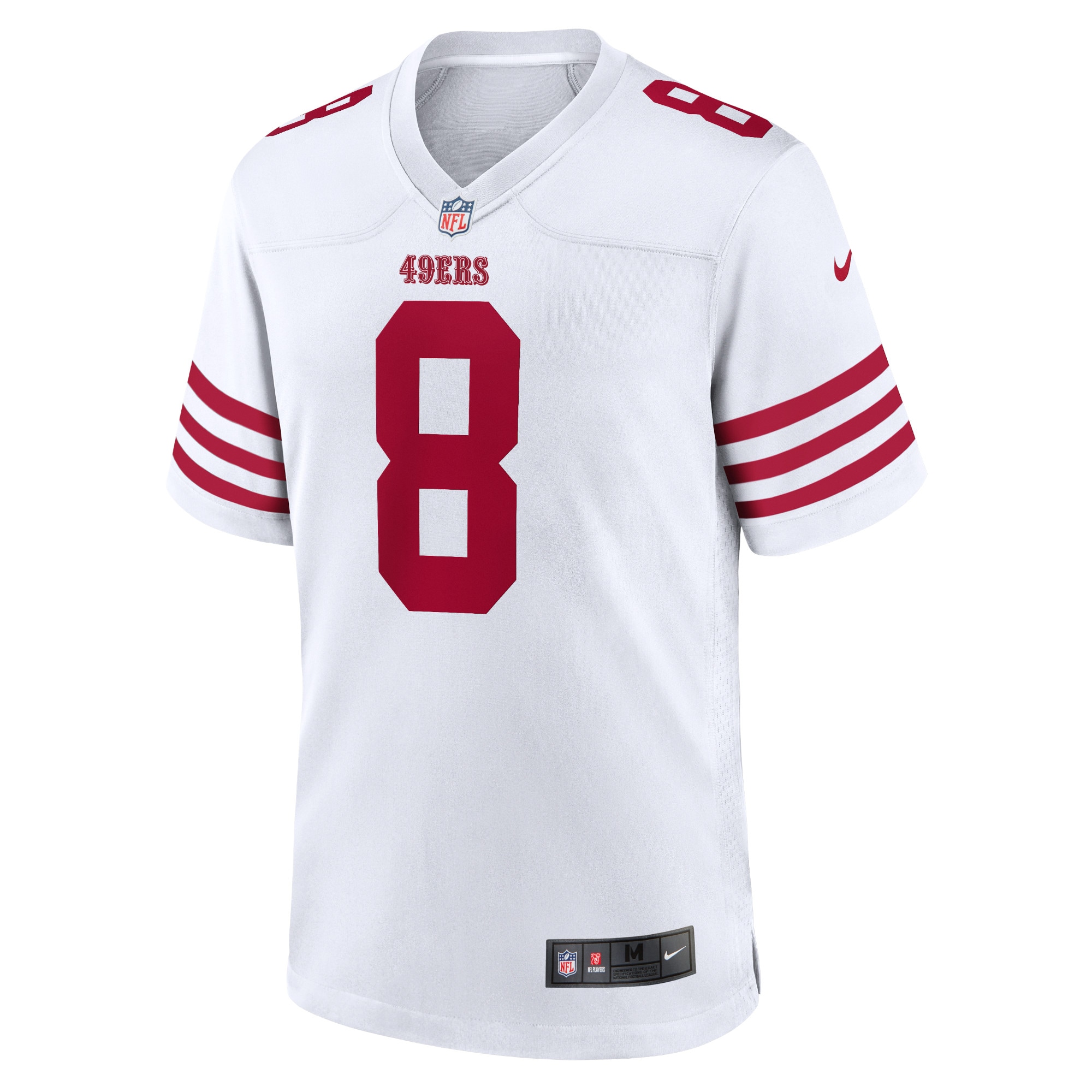 Alternative view of Steve Young San Francisco 49ers Retired Player Game Jersey - Men's