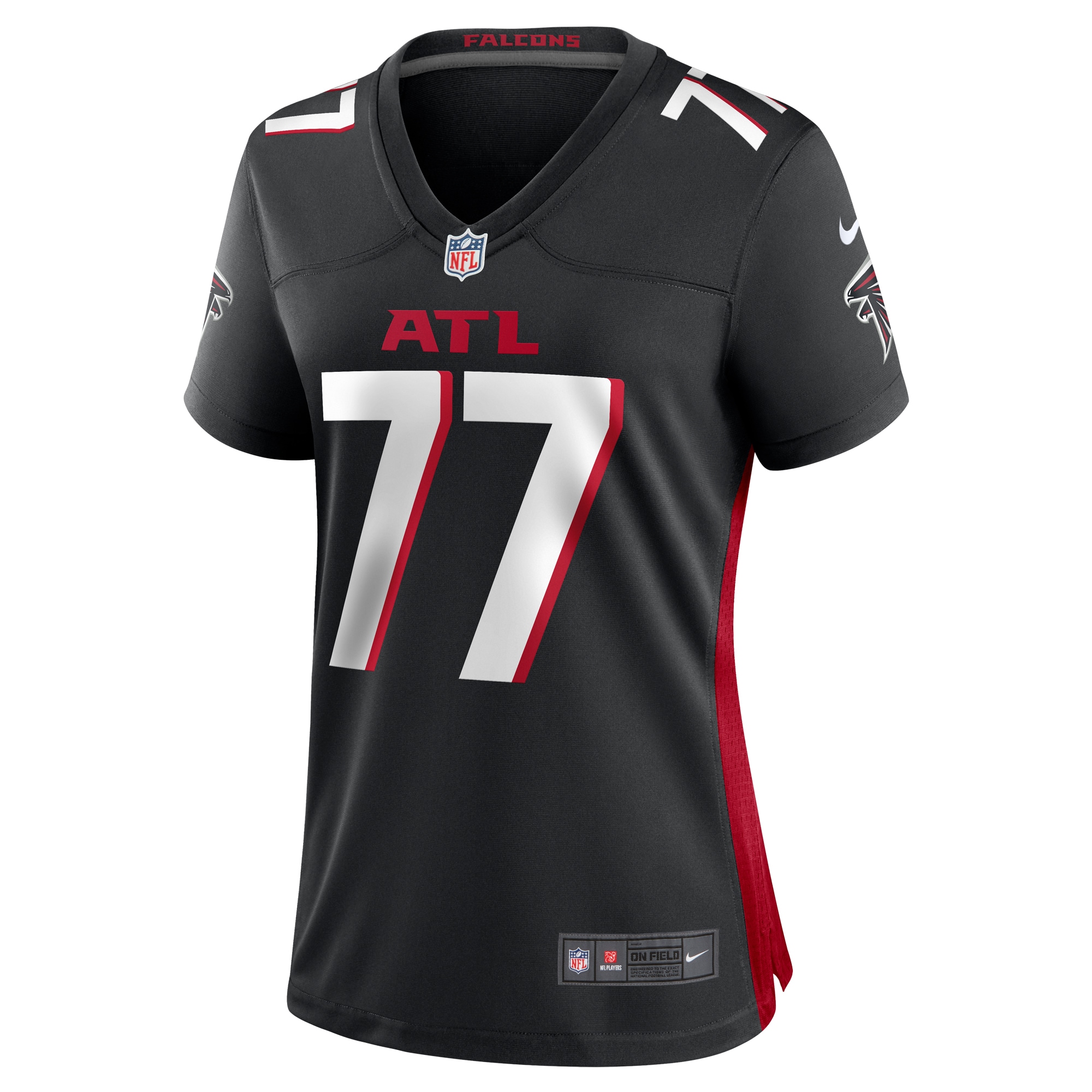 Alternative view of Storm Norton Atlanta Falcons Game Jersey - Women's