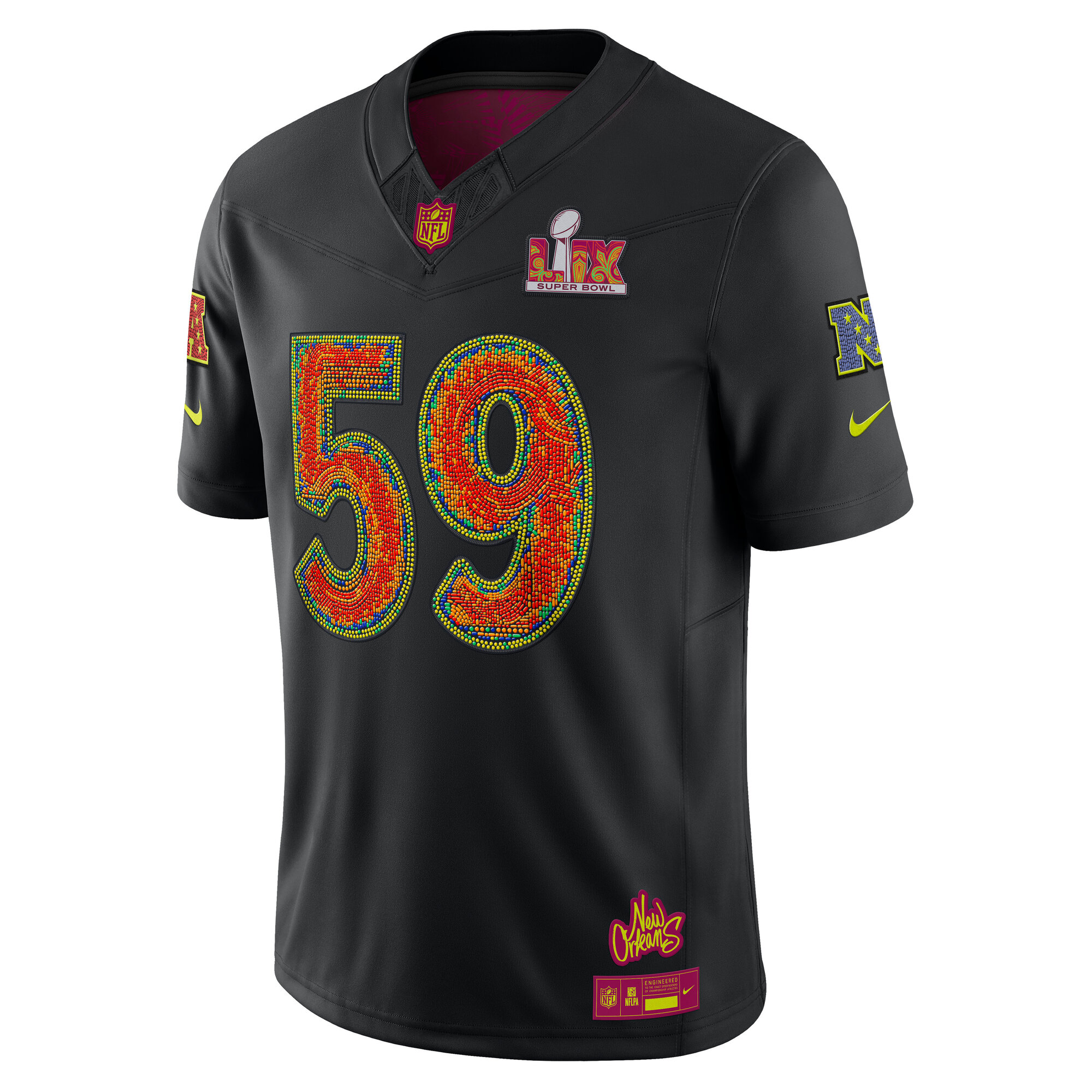 Alternative view of Super Bowl LIX Limited Jersey - Men's