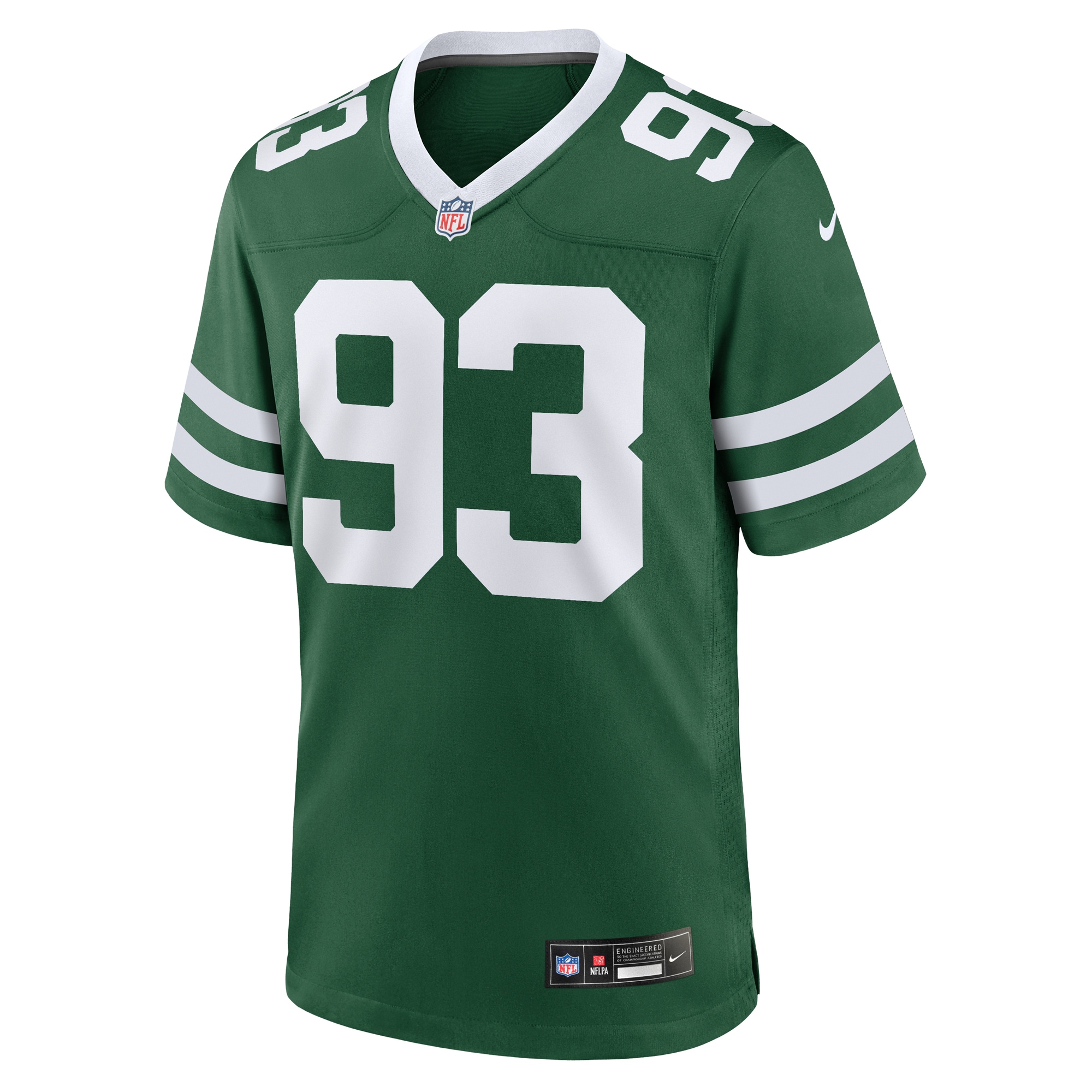 Alternative view of Takk McKinley New York Jets Game Jersey - Men's