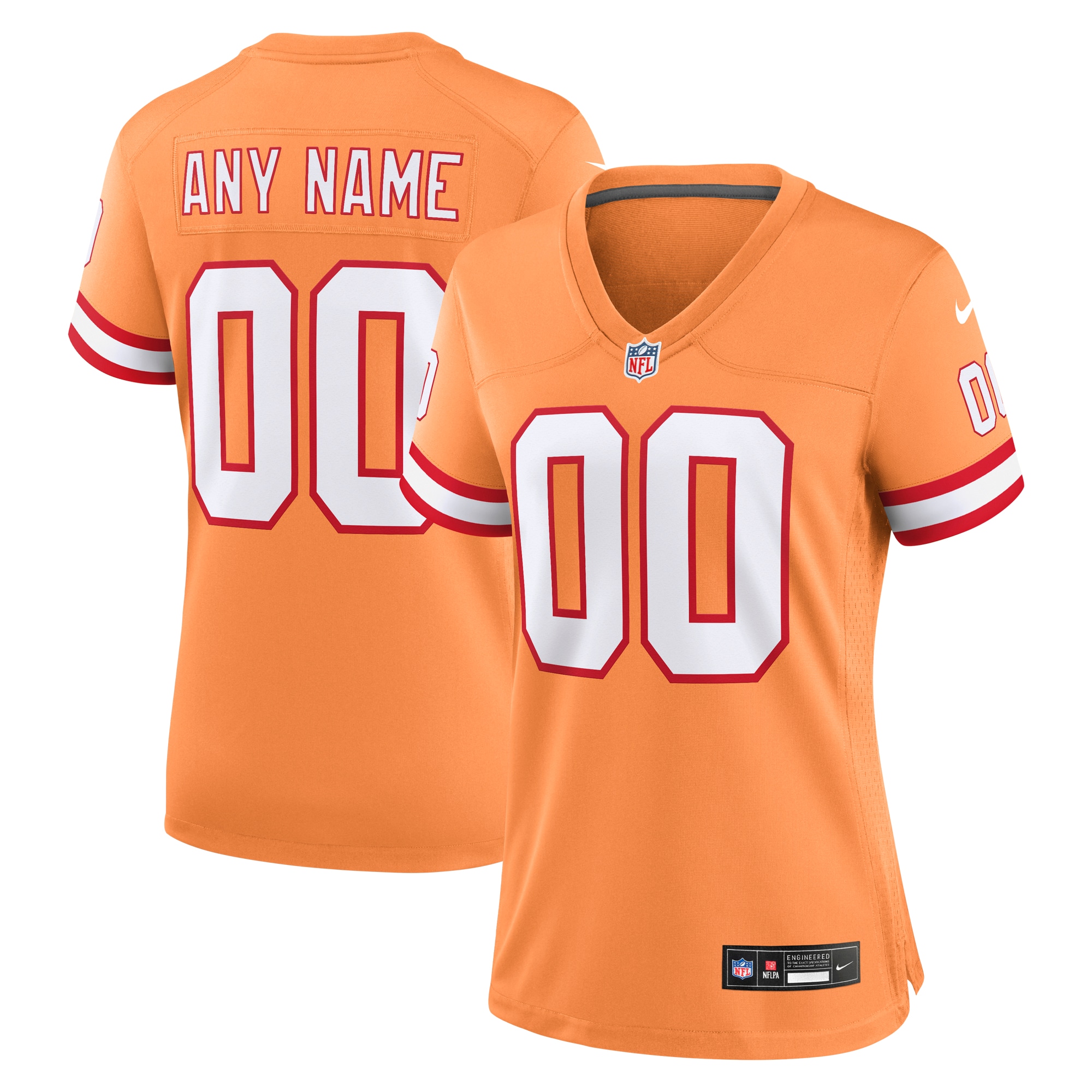 Tampa Bay Buccaneers Throwback Game Jersey - Women's