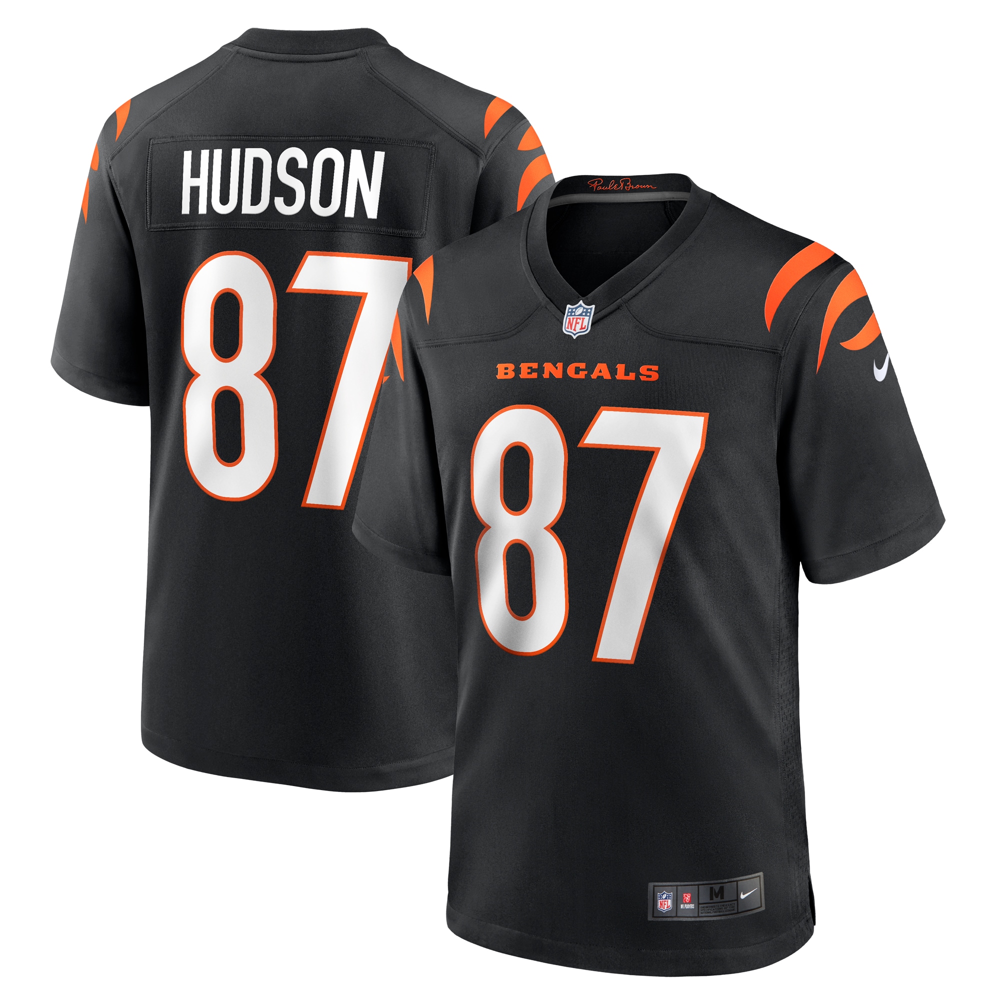 Tanner Hudson Cincinnati Bengals Game Jersey - Men's