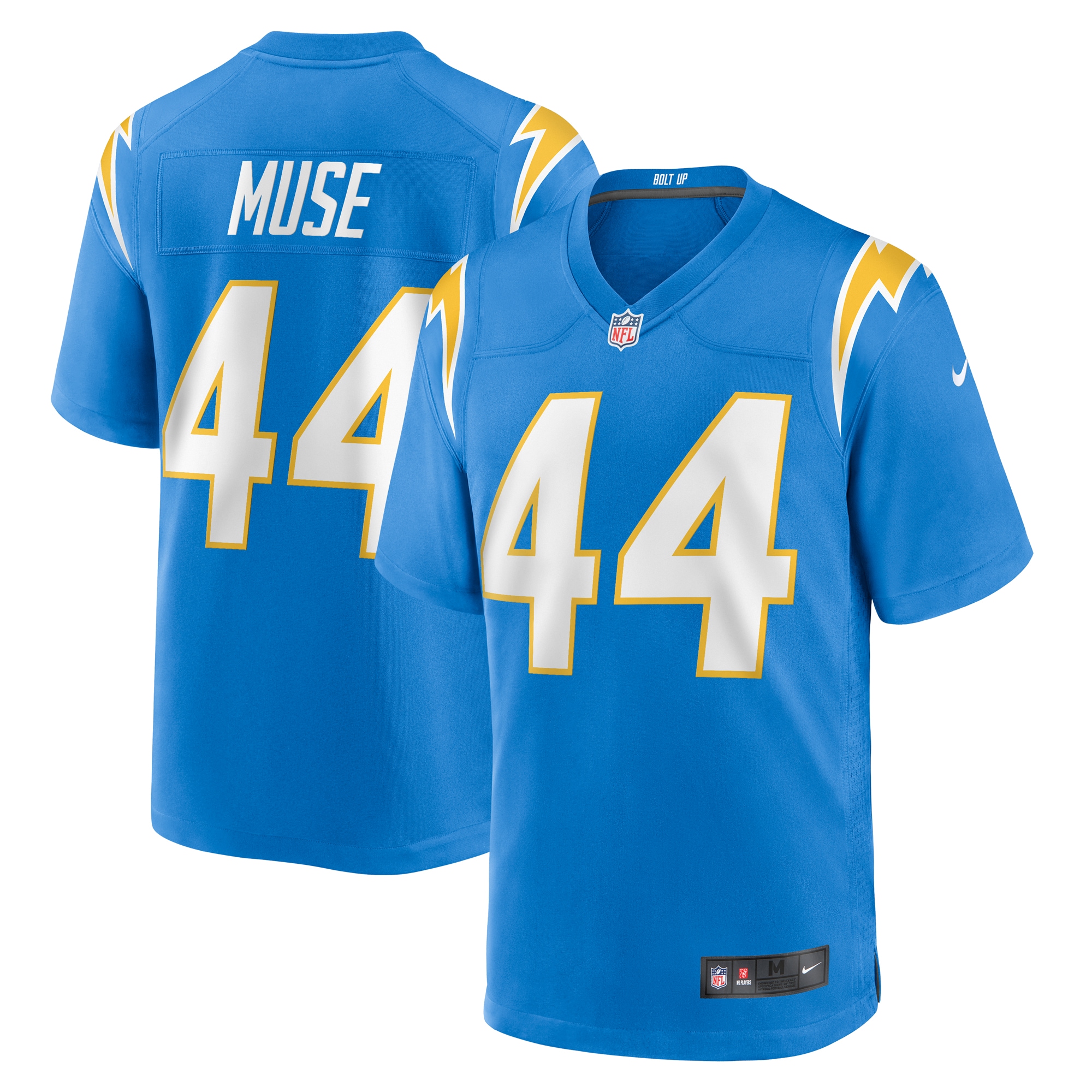 Tanner Muse Los Angeles Chargers Game Jersey - Men's