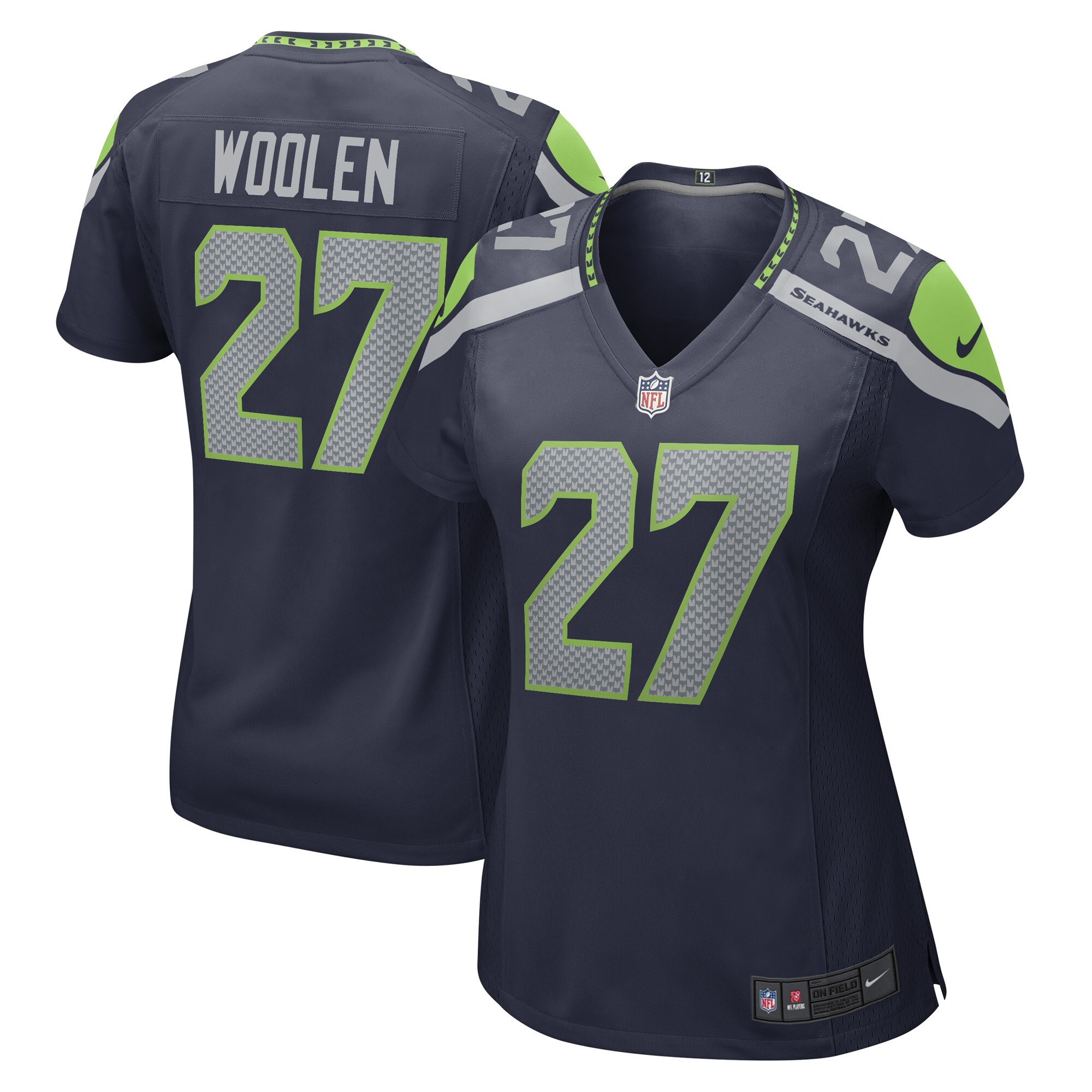 Tariq Woolen Seattle Seahawks Game Jersey - Women's