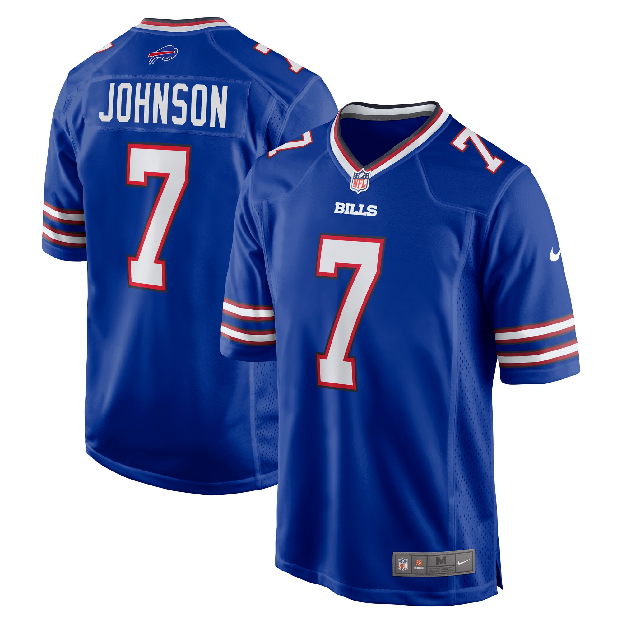 Taron Johnson Buffalo Bills Game Jersey - Men's