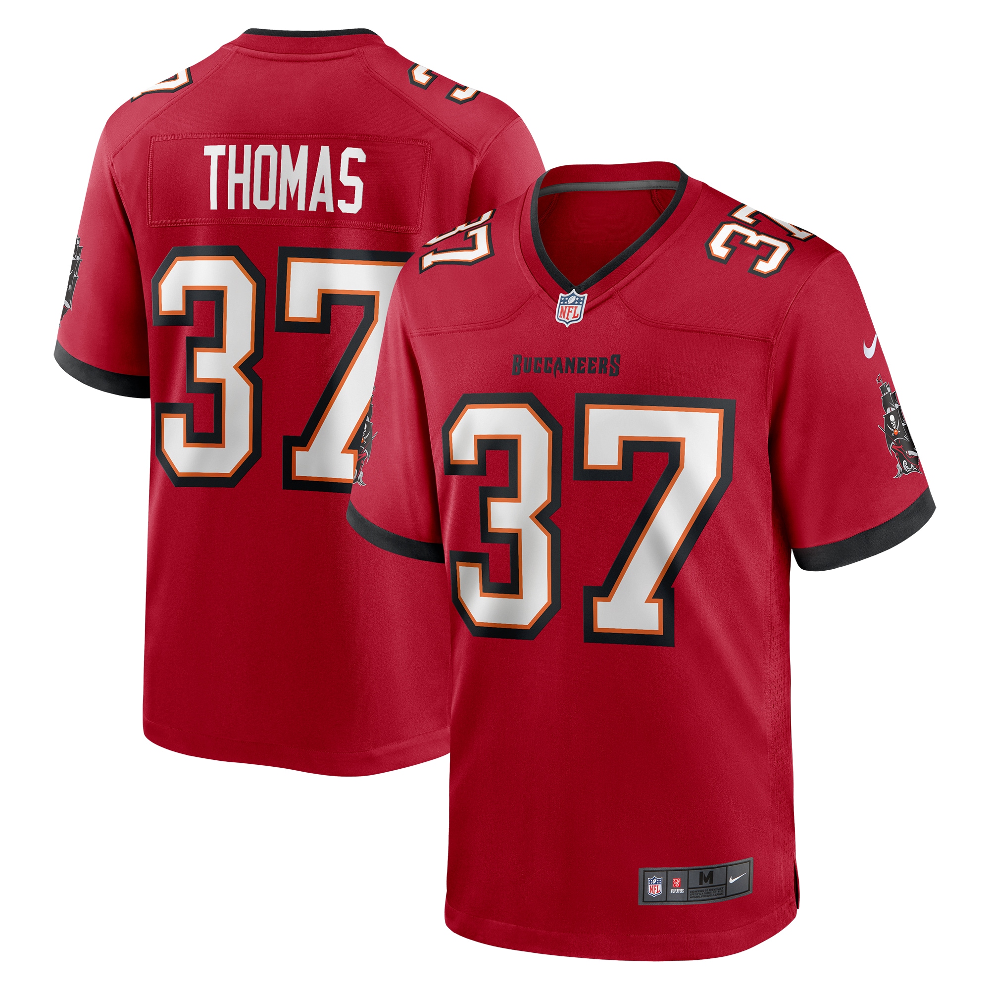 Tavierre Thomas Tampa Bay Buccaneers Game Jersey - Men's
