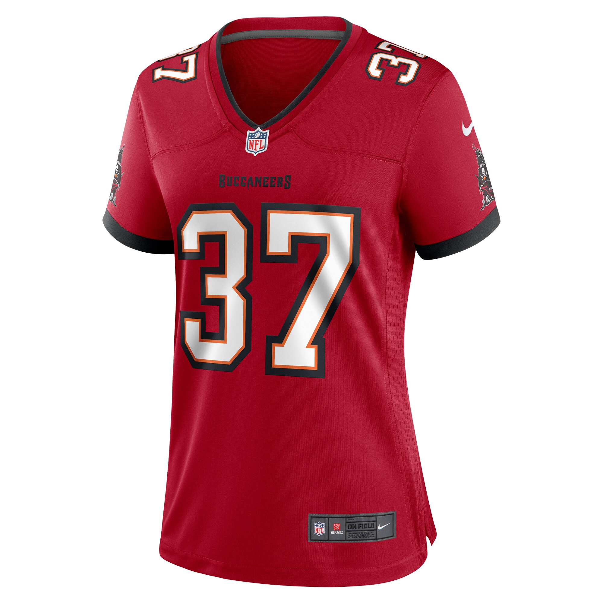 Alternative view of Tavierre Thomas Tampa Bay Buccaneers Game Jersey - Women's
