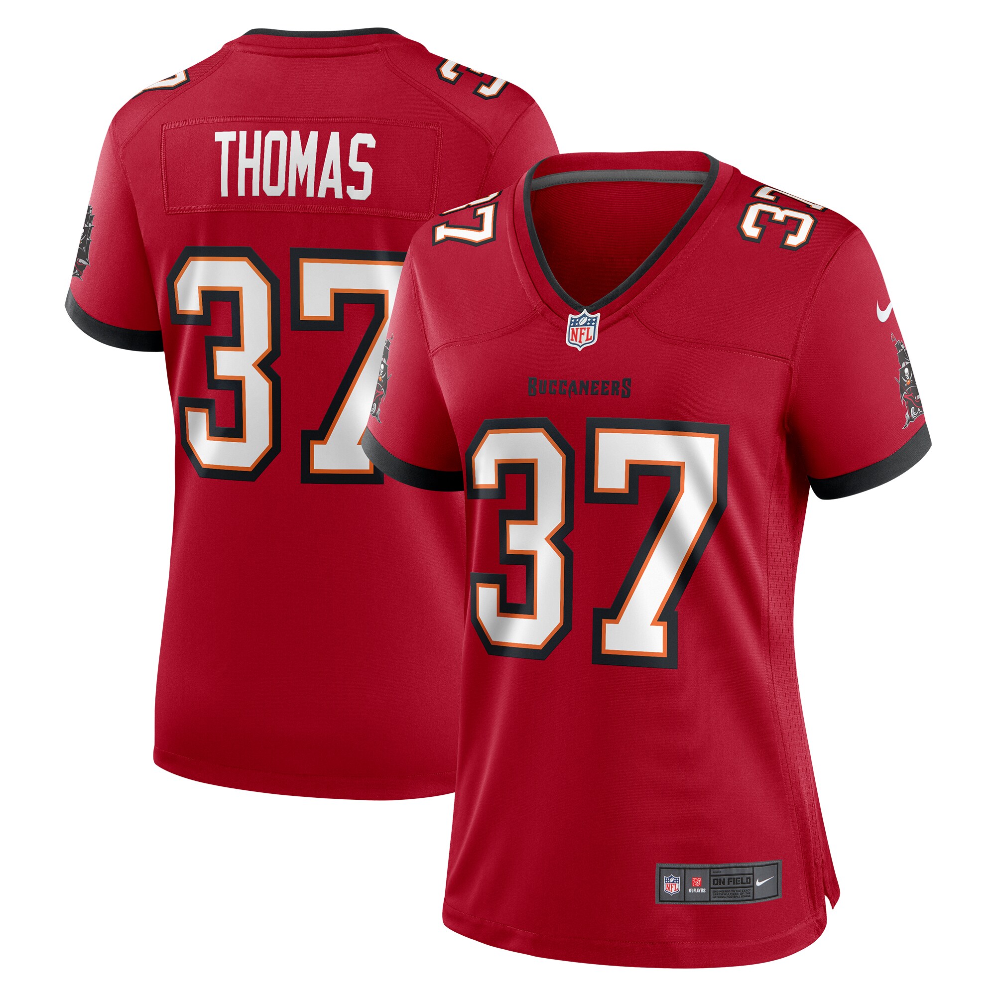 Tavierre Thomas Tampa Bay Buccaneers Game Jersey - Women's