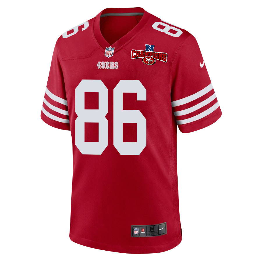 Alternative view of Tay Martin #86 San Francisco 49ers Game Jersey - Men's | Scarlet