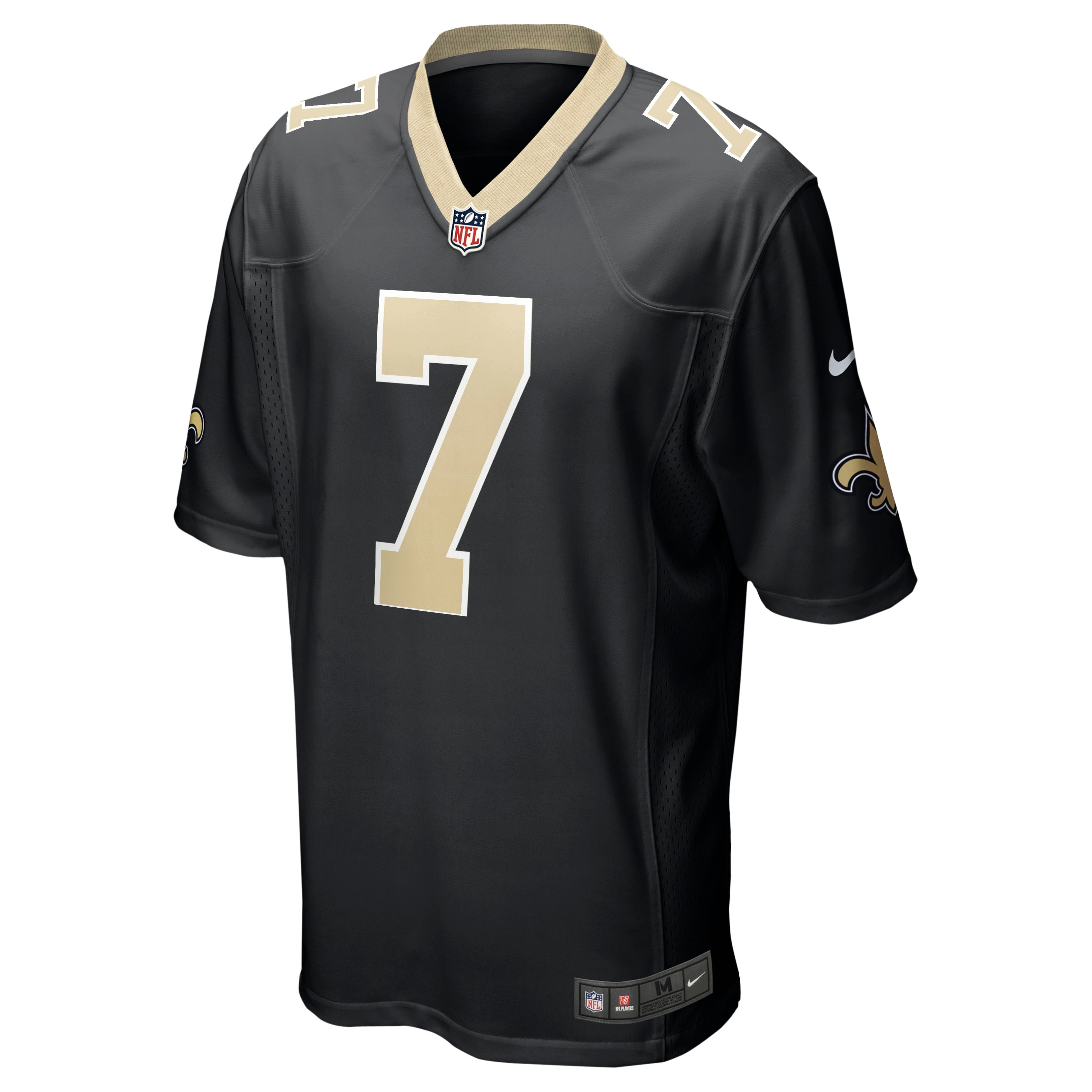 Alternative view of Taysom Hill New Orleans Saints Game Jersey - Men's