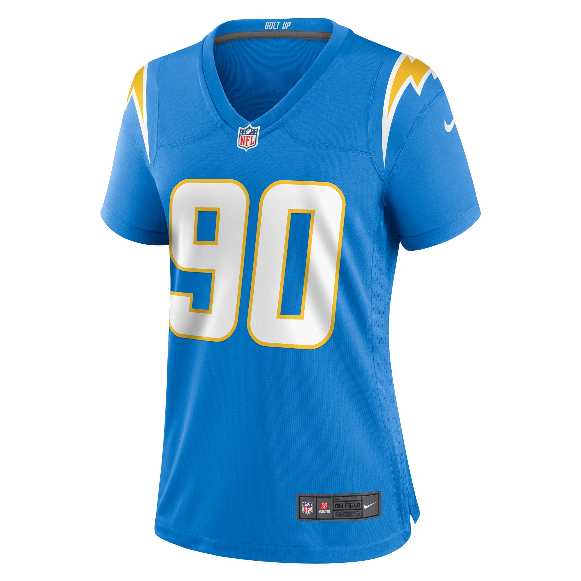 Alternative view of Teair Tart Los Angeles Chargers Game Jersey - Women's