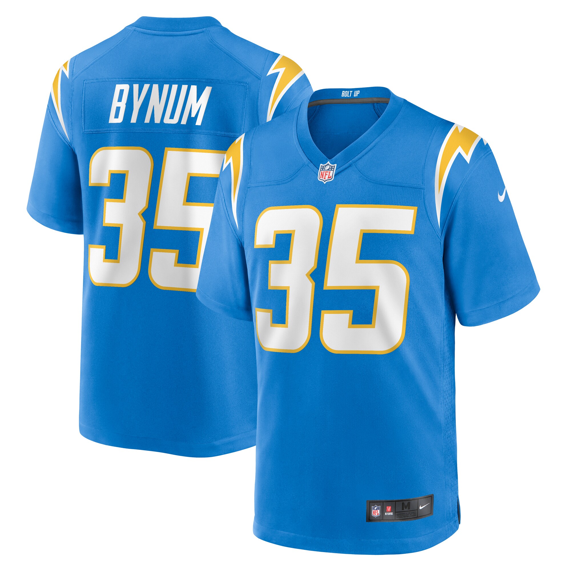 Terrell Bynum Los Angeles Chargers Game Jersey - Men's