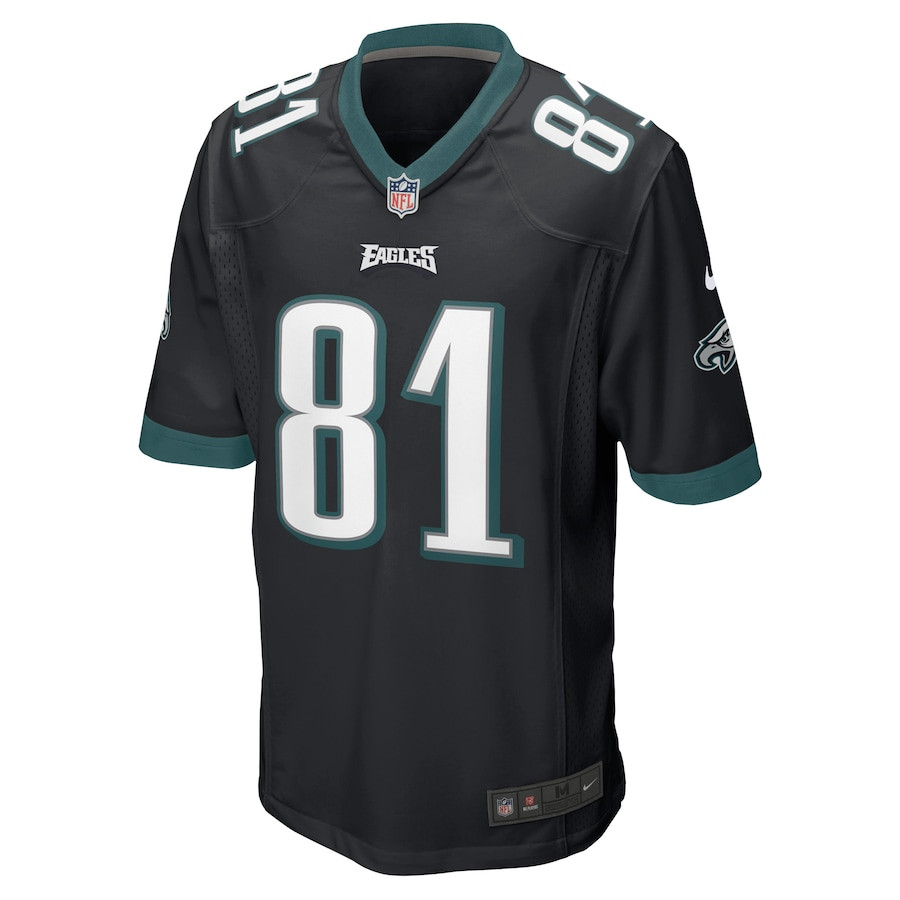 Alternative view of Terrell Owens #81 Philadelphia Eagles Game Jersey - Men's | Black