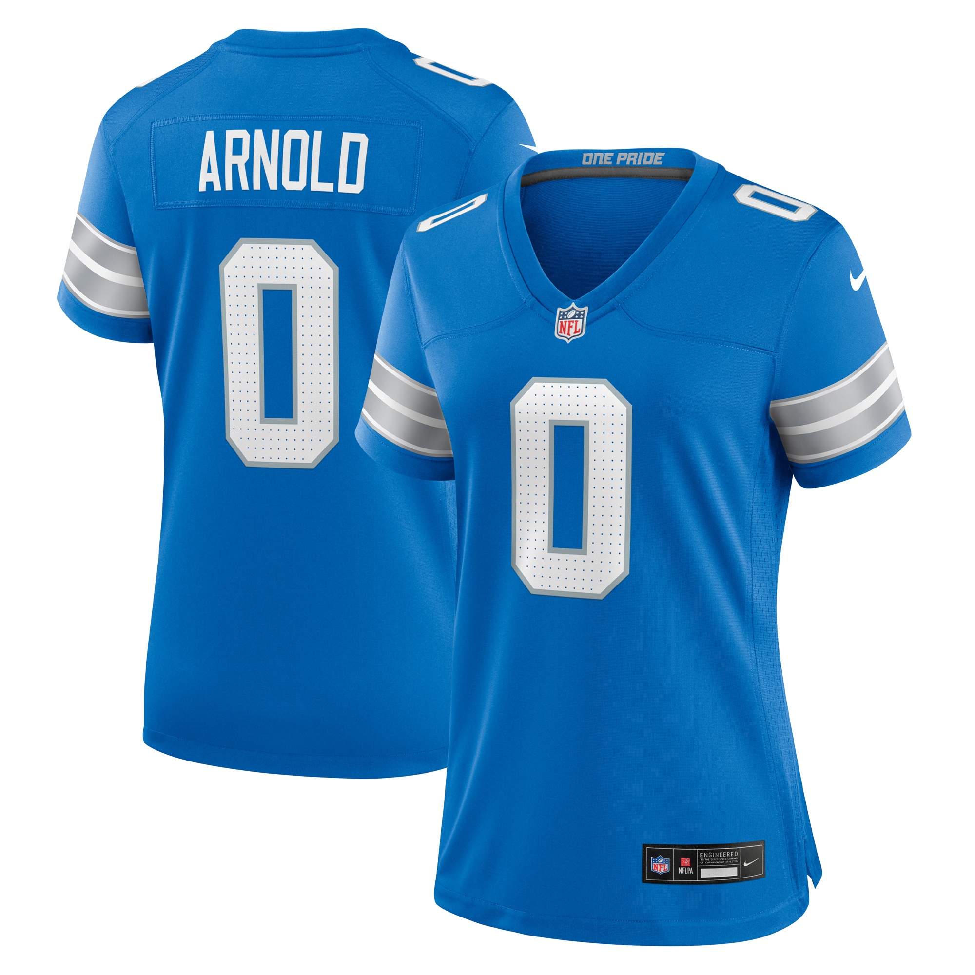 Terrion Arnold Detroit Lions Game Jersey - Women's