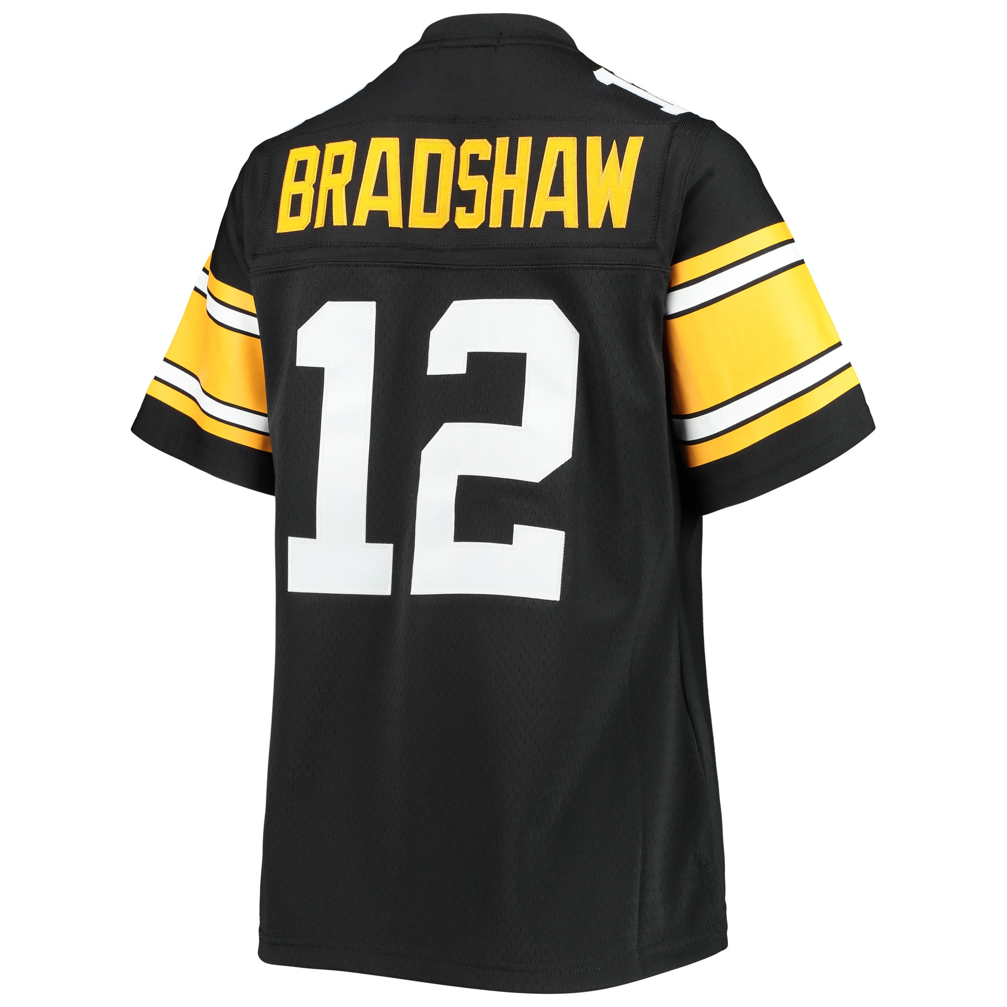 Terry Bradshaw Mitchell & Ness Pittsburgh Steelers Game Jersey - Women's - Image 3