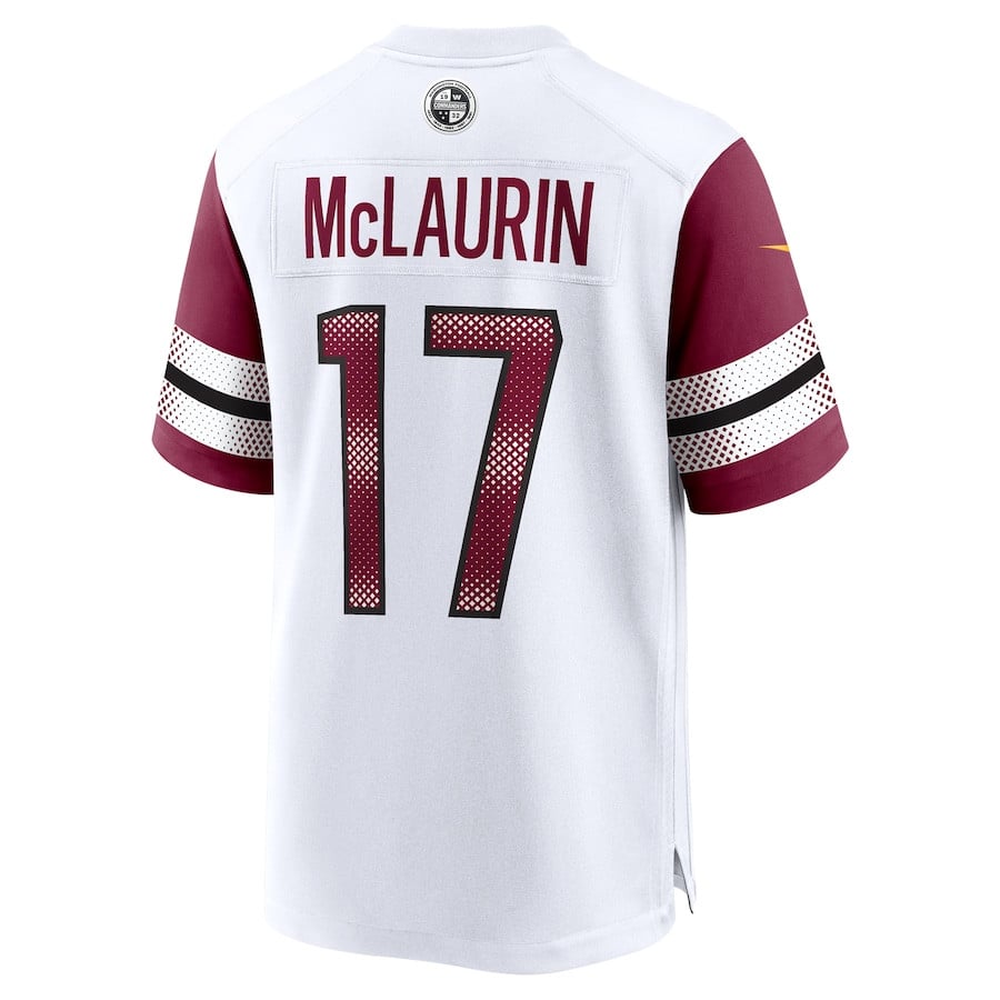 Terry McLaurin #17 Washington Commanders Game Jersey - Men's | White - Image 3