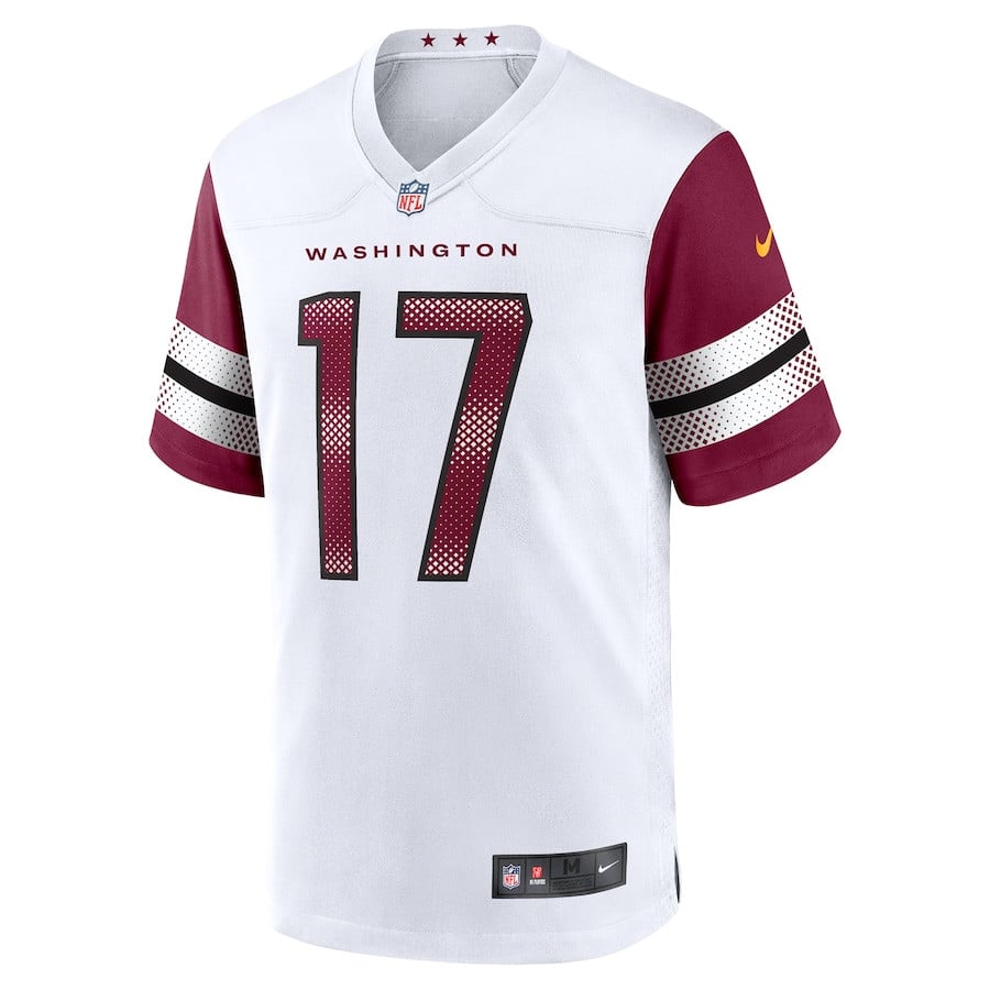 Alternative view of Terry McLaurin #17 Washington Commanders Game Jersey - Men's | White