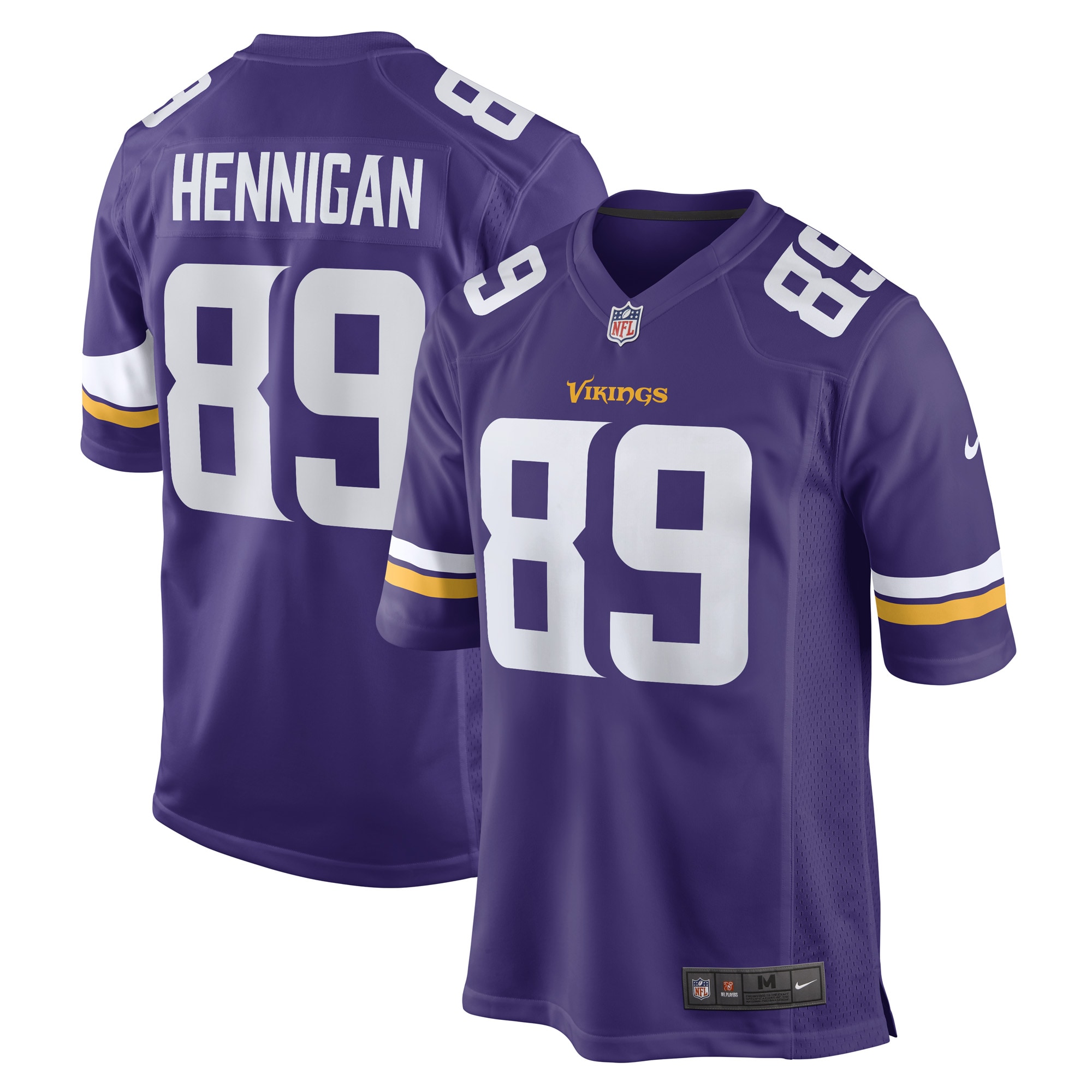 Thomas Hennigan Minnesota Vikings Game Jersey - Men's