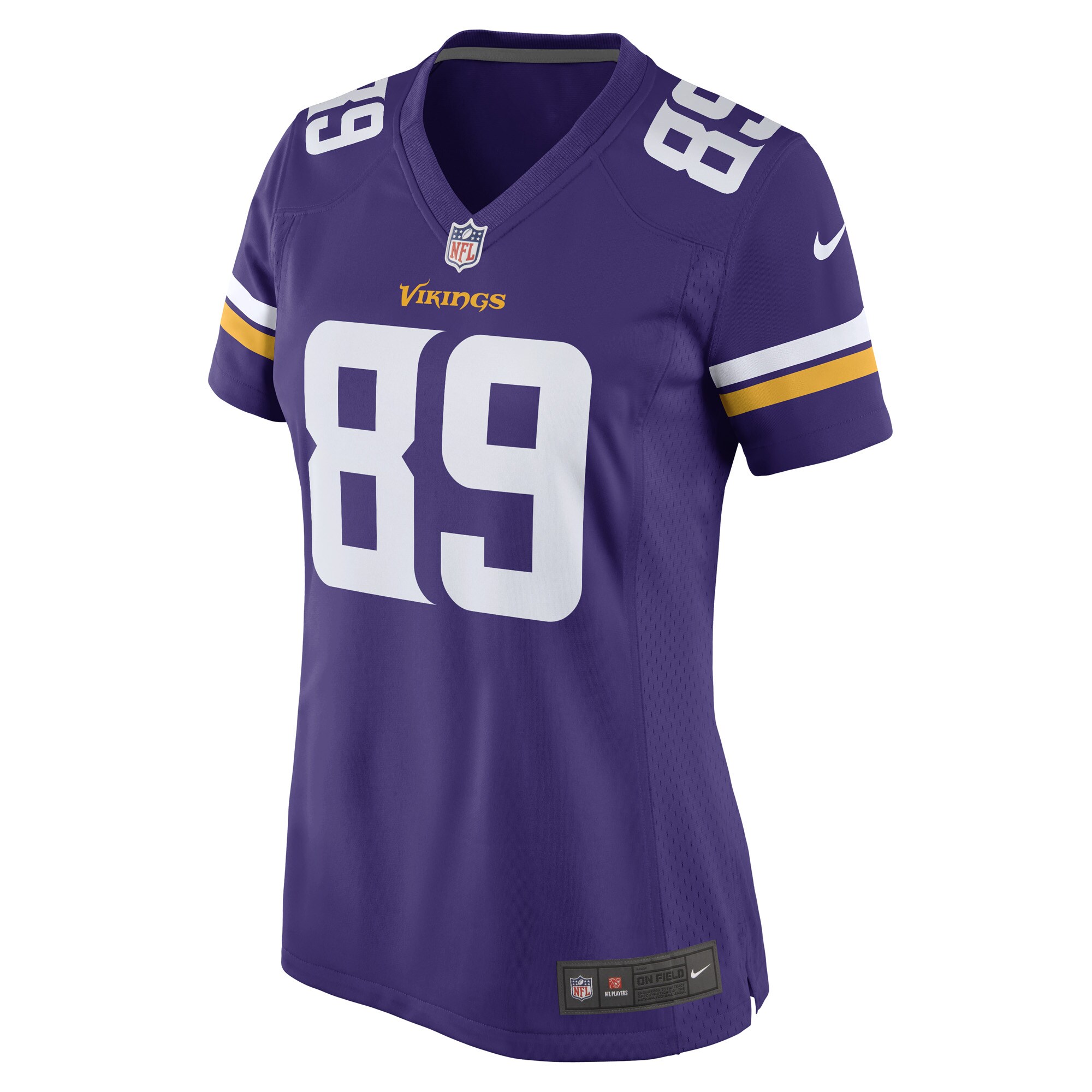Alternative view of Thomas Hennigan Minnesota Vikings Game Jersey - Women's