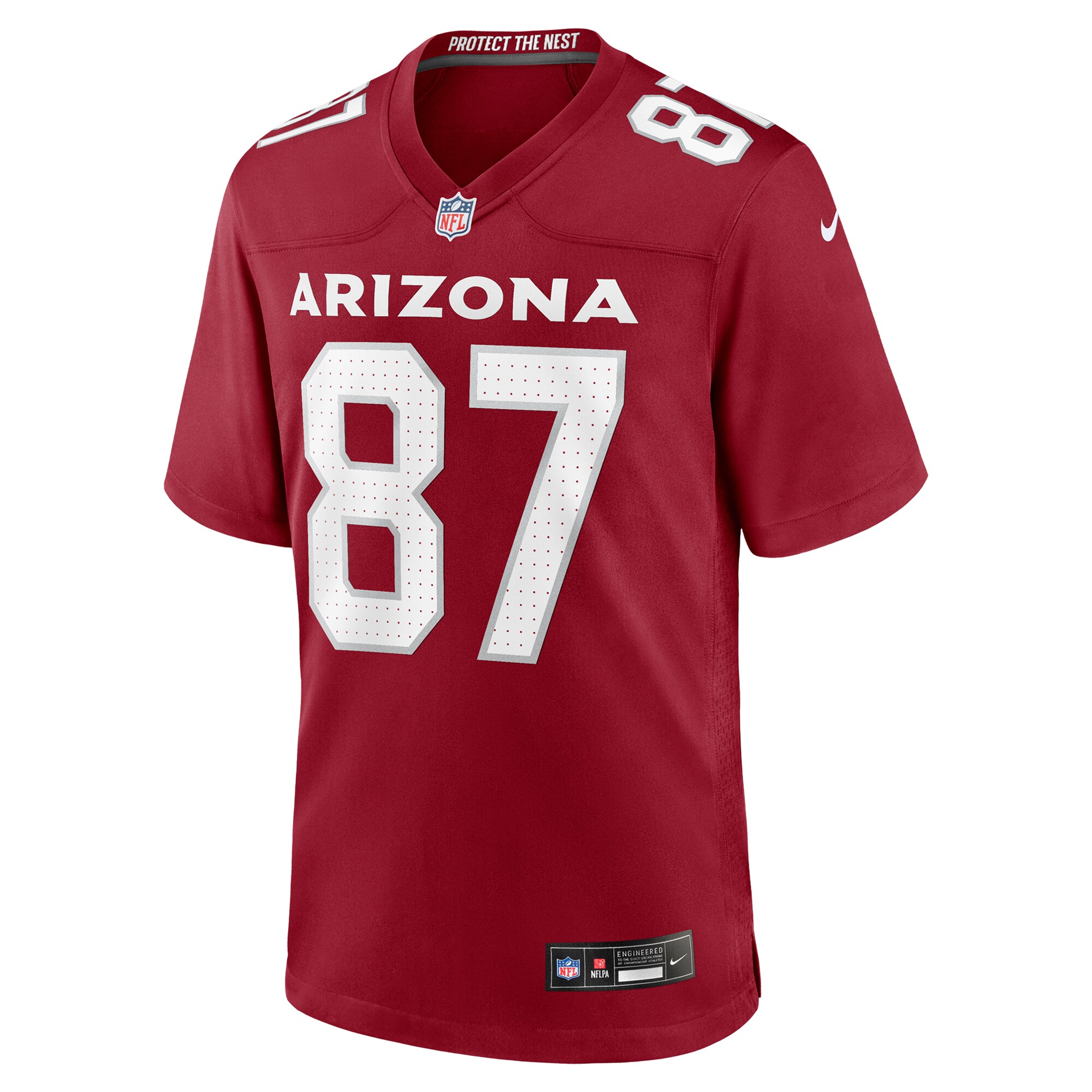 Alternative view of Tip Reiman Arizona Cardinals Game Jersey - Men's