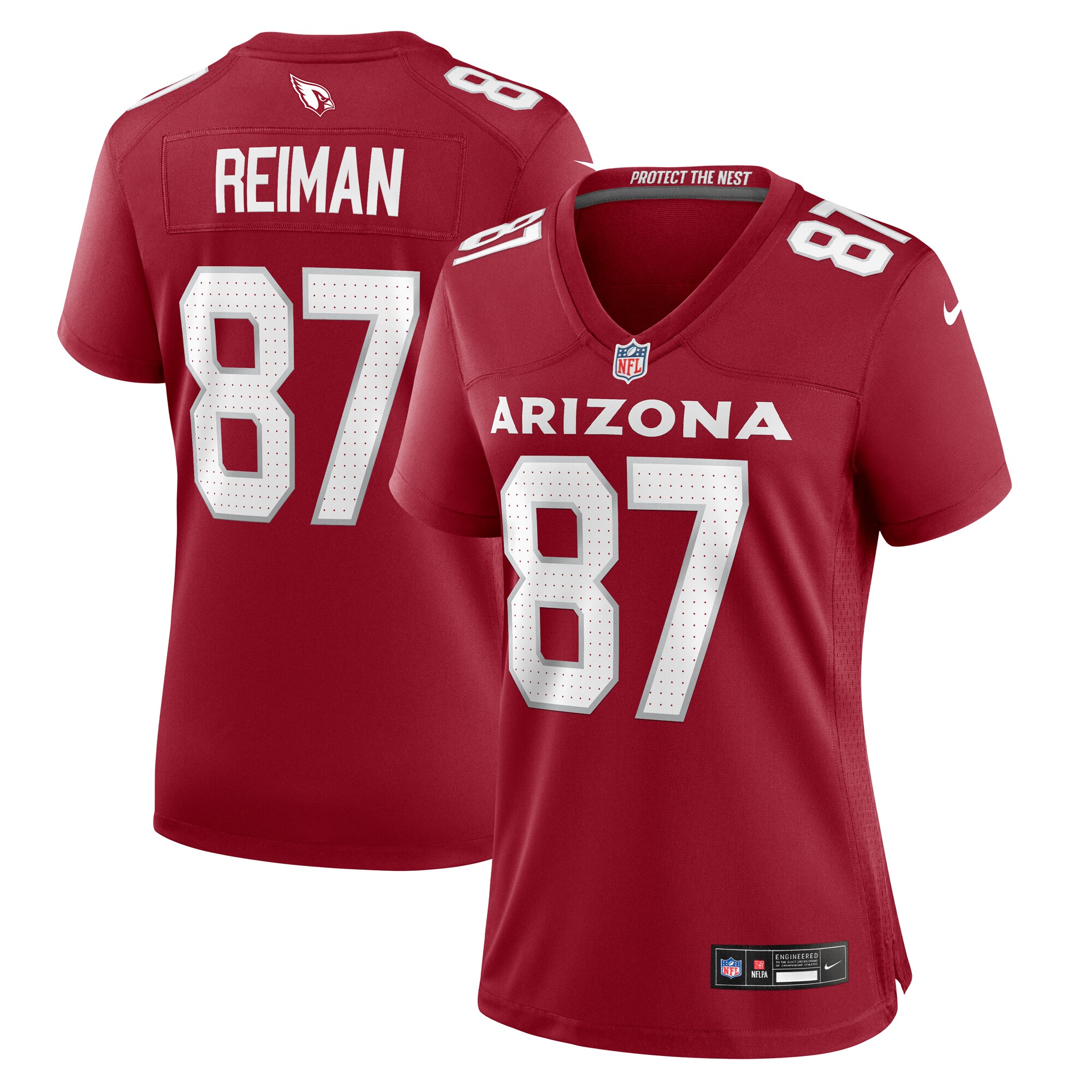 Tip Reiman Arizona Cardinals Game Jersey - Women's