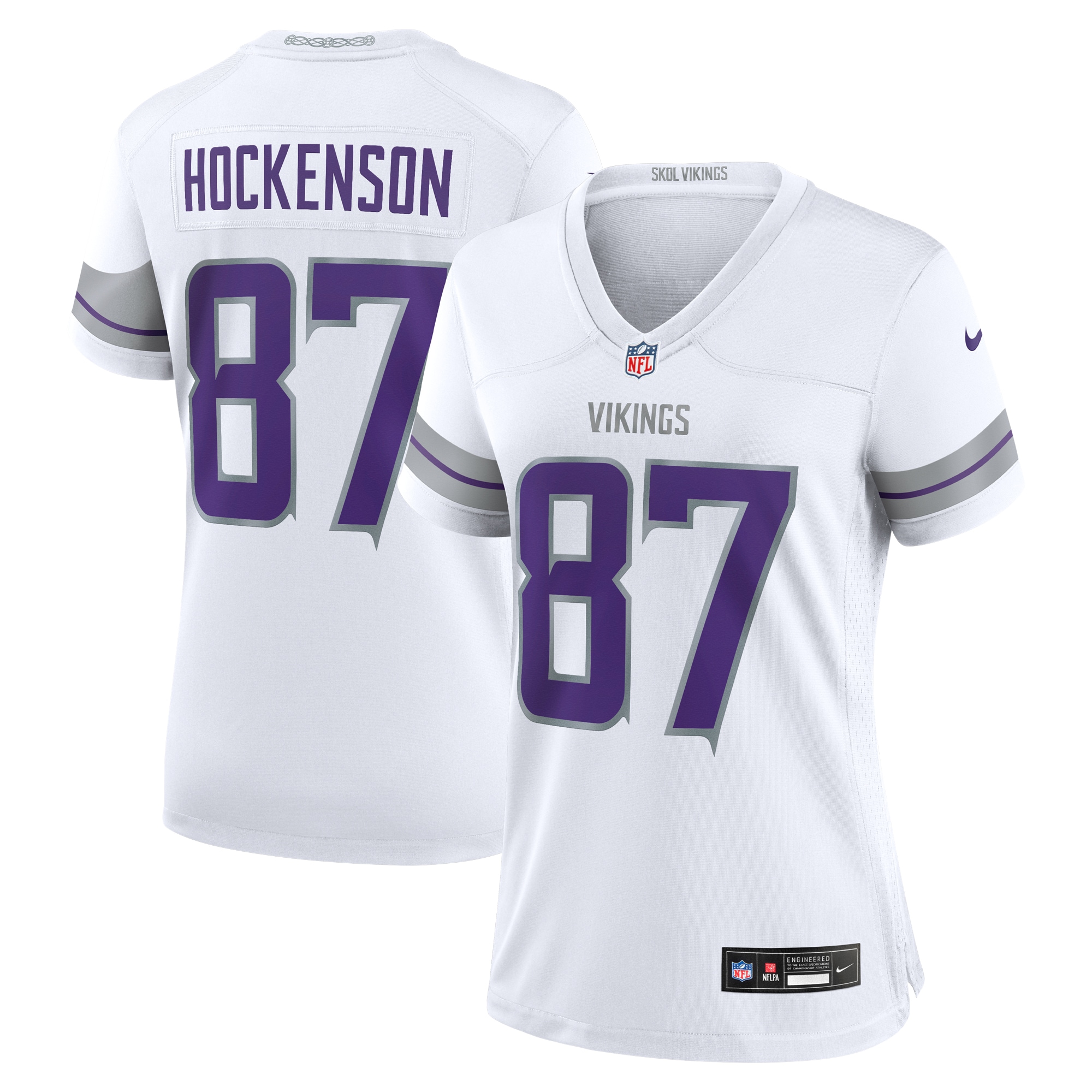 T.J. Hockenson Minnesota Vikings Alternate Game Jersey - Women's