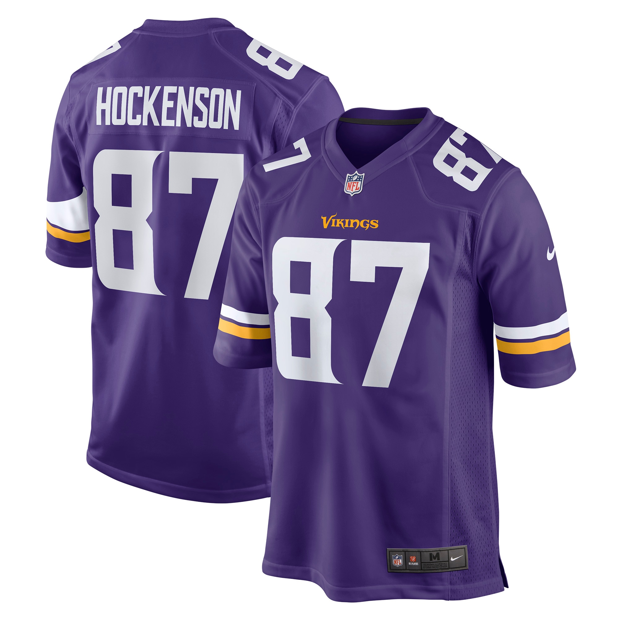 T.J. Hockenson Minnesota Vikings Game Jersey - Men's