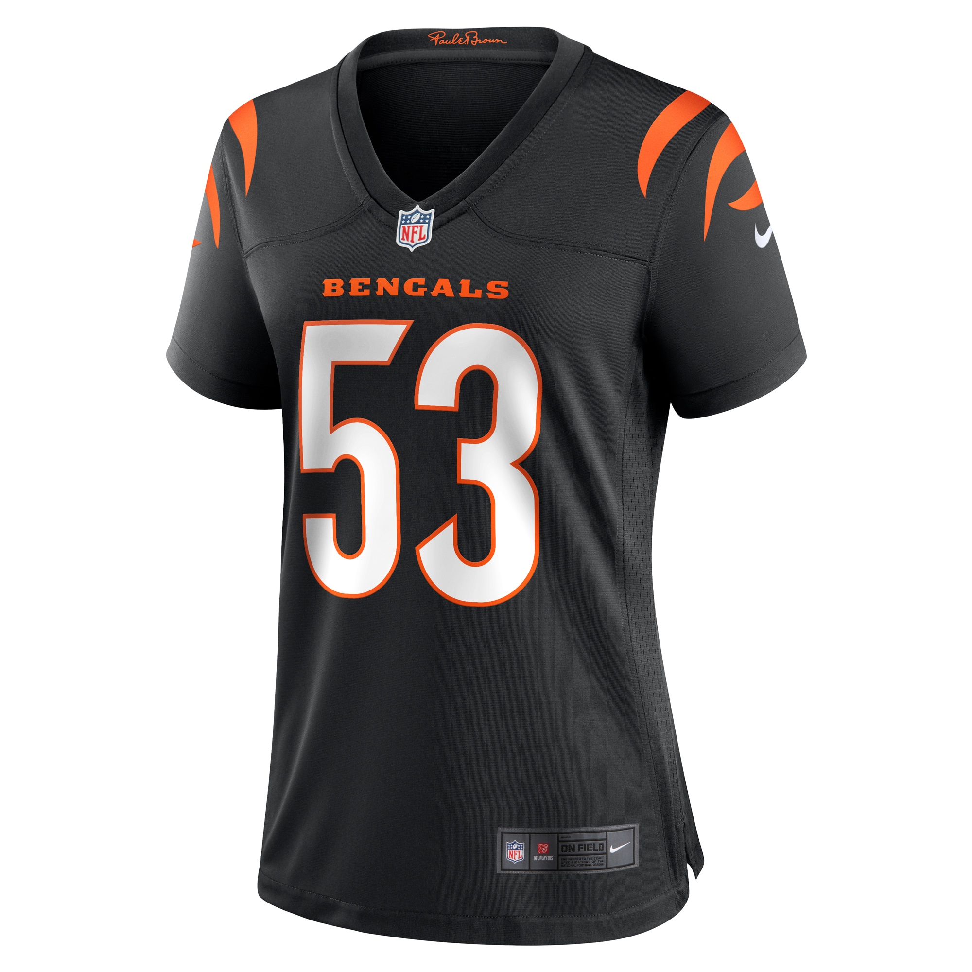 Alternative view of TJ Pesefea Cincinnati Bengals Game Jersey - Women's