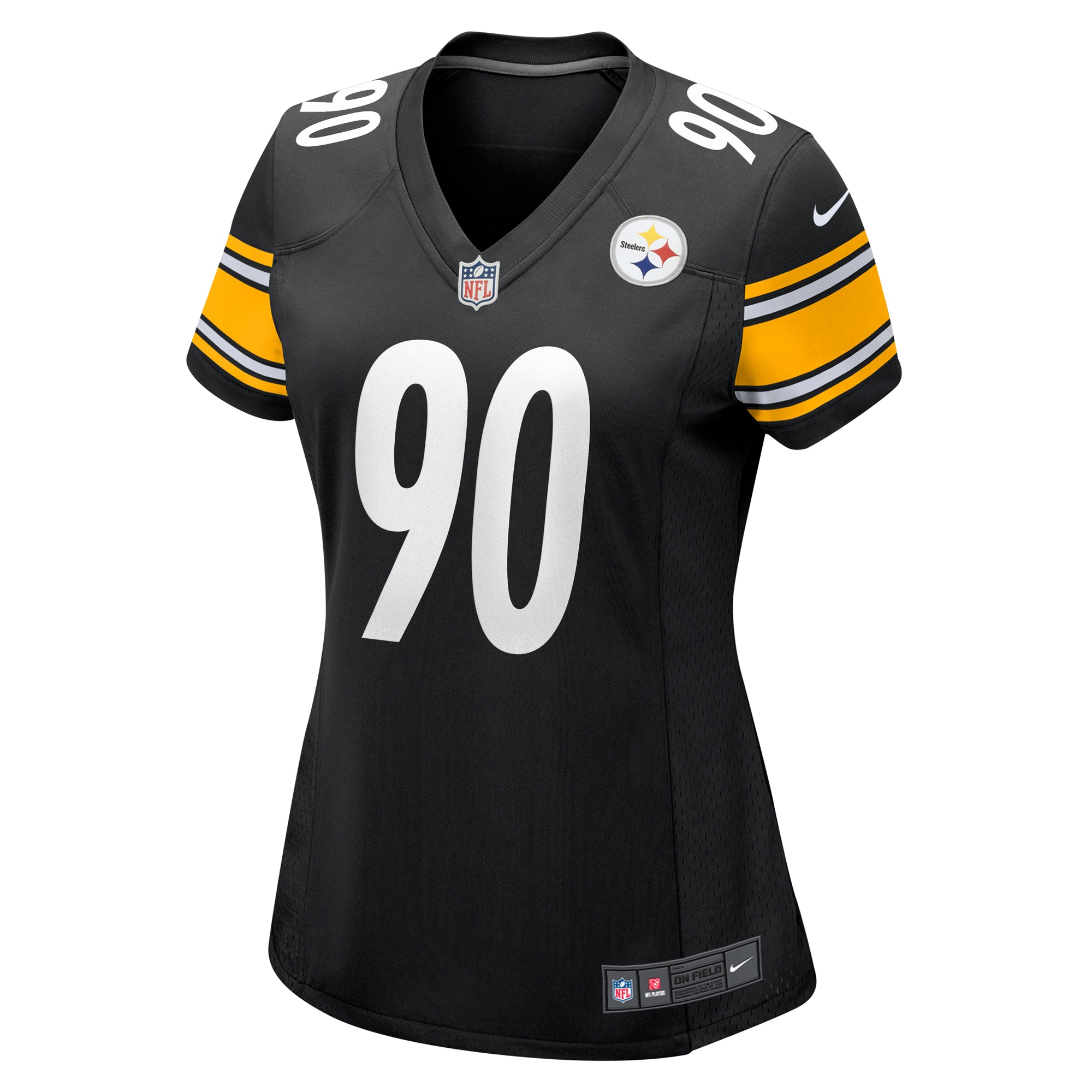 Alternative view of T.J. Watt Pittsburgh Steelers Game Jersey - Women's