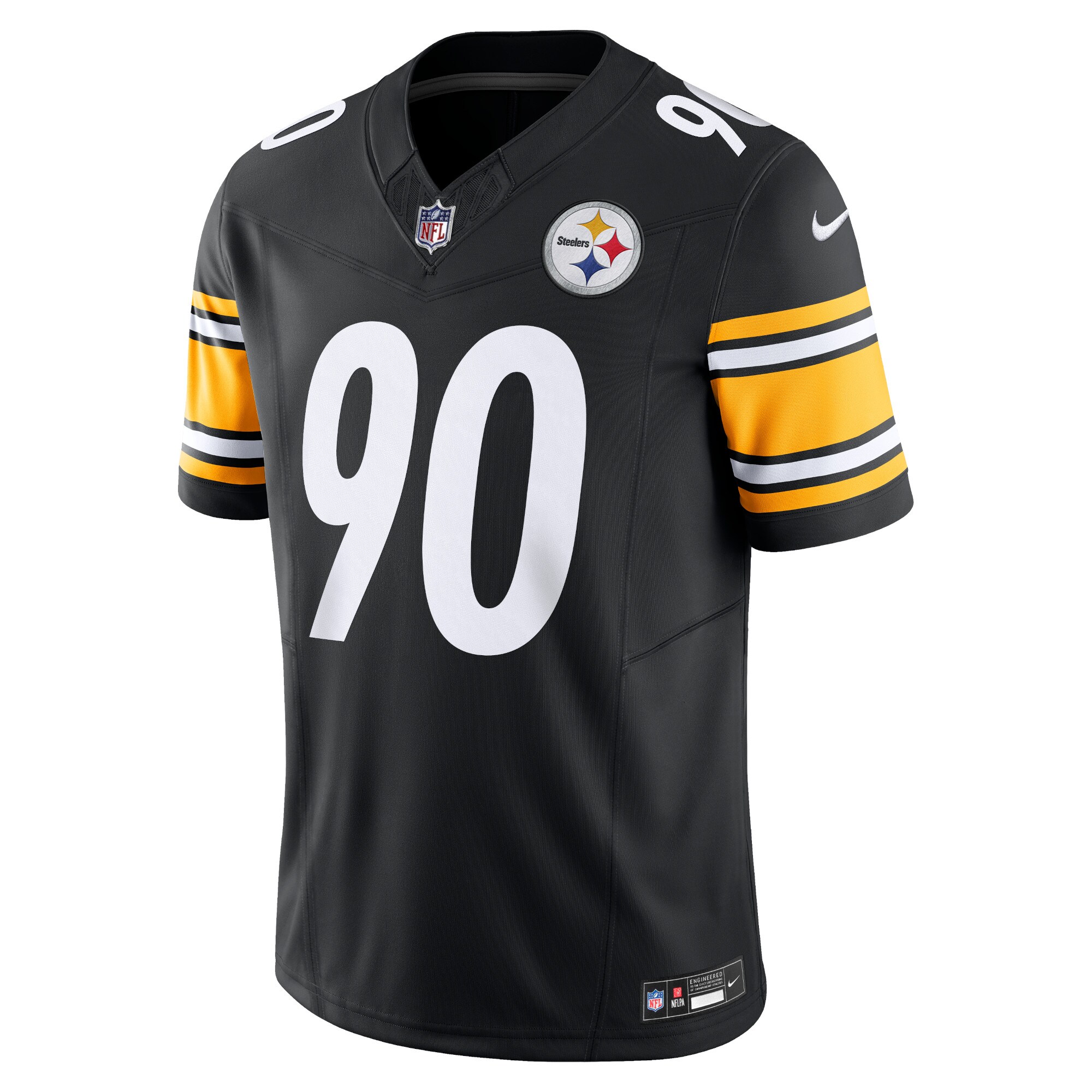 Alternative view of T.J. Watt Pittsburgh Steelers Vapor F.U.S.E. Limited Jersey - Men's