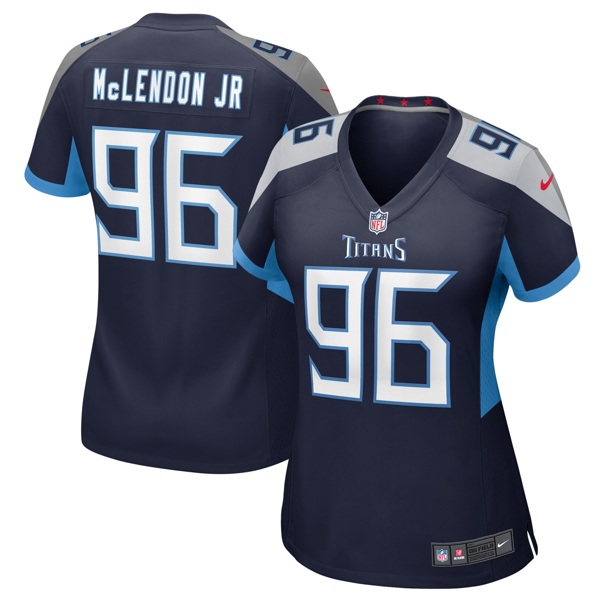 TK McLendon Jr. Tennessee Titans Game Jersey - Women's