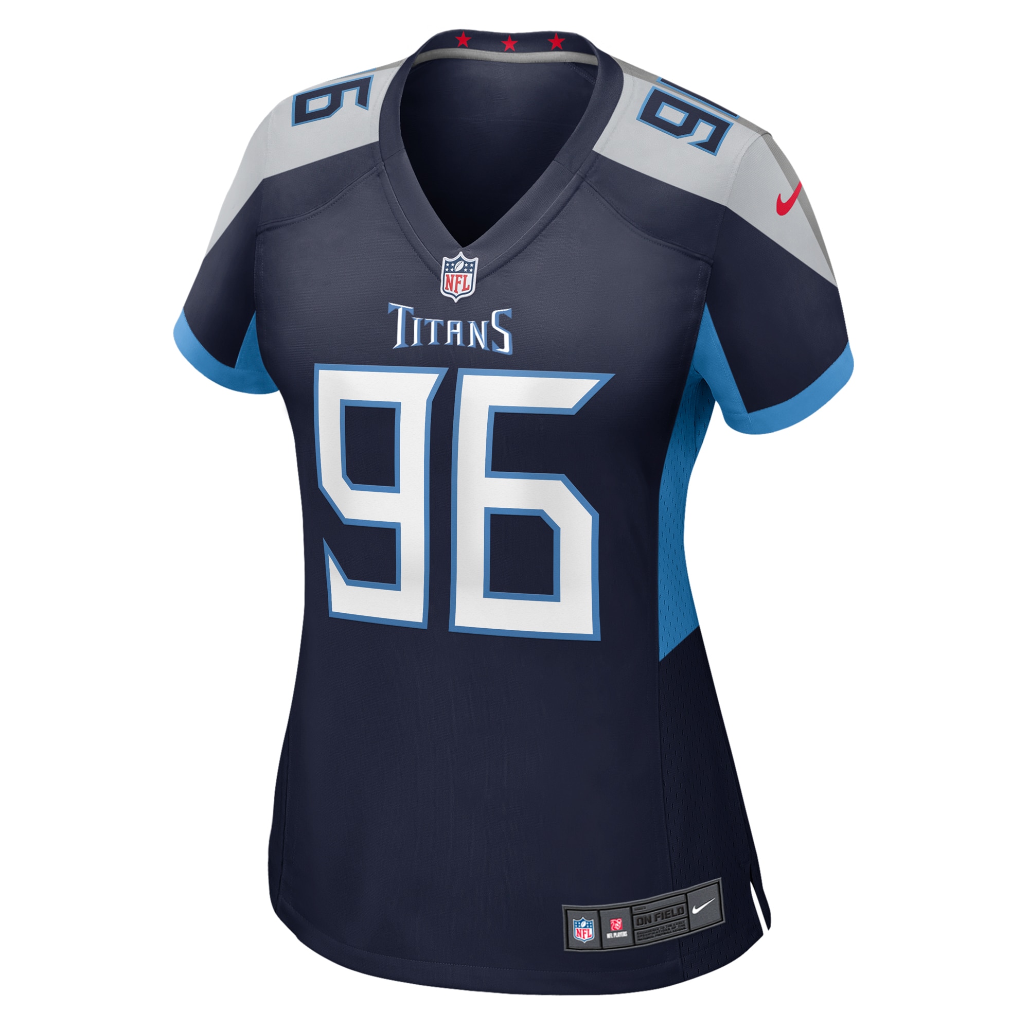 Alternative view of TK McLendon Jr. Tennessee Titans Game Jersey - Women's